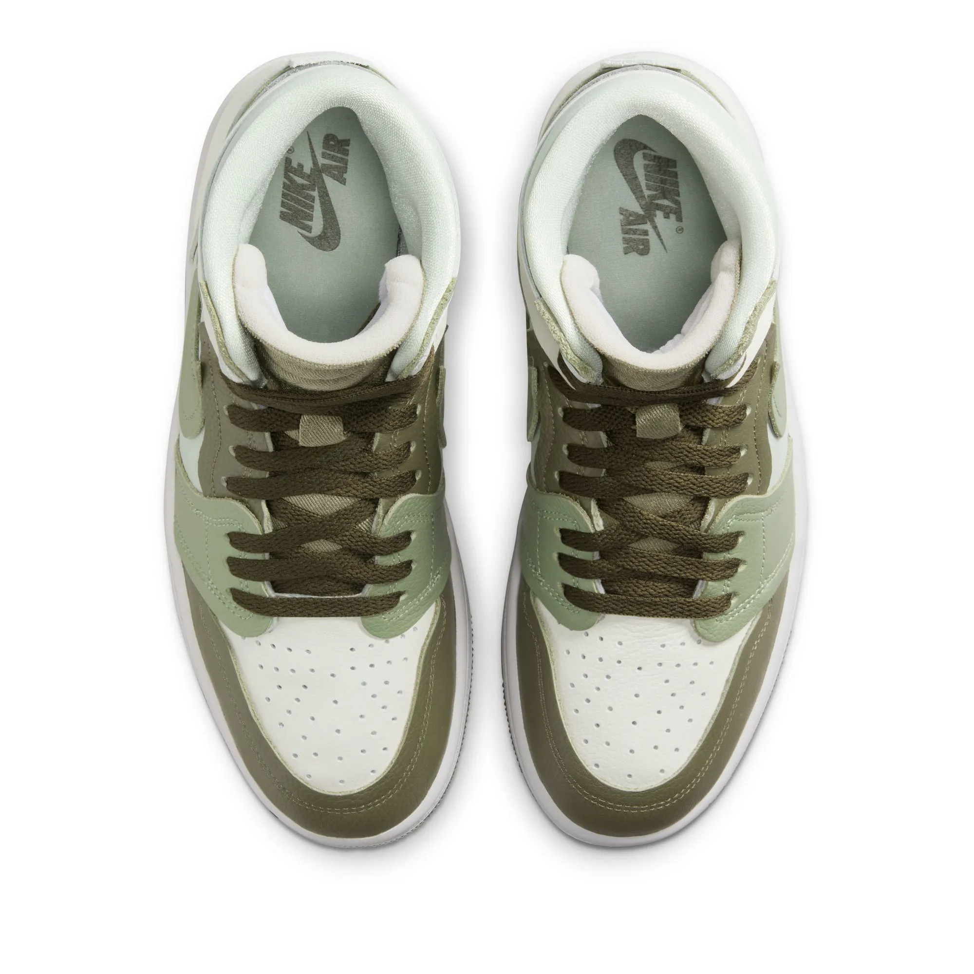 Women's Air Jordan 1 High Method of Make - Medium Olive/Oil Green Power Grip Fashion-forward flexibility