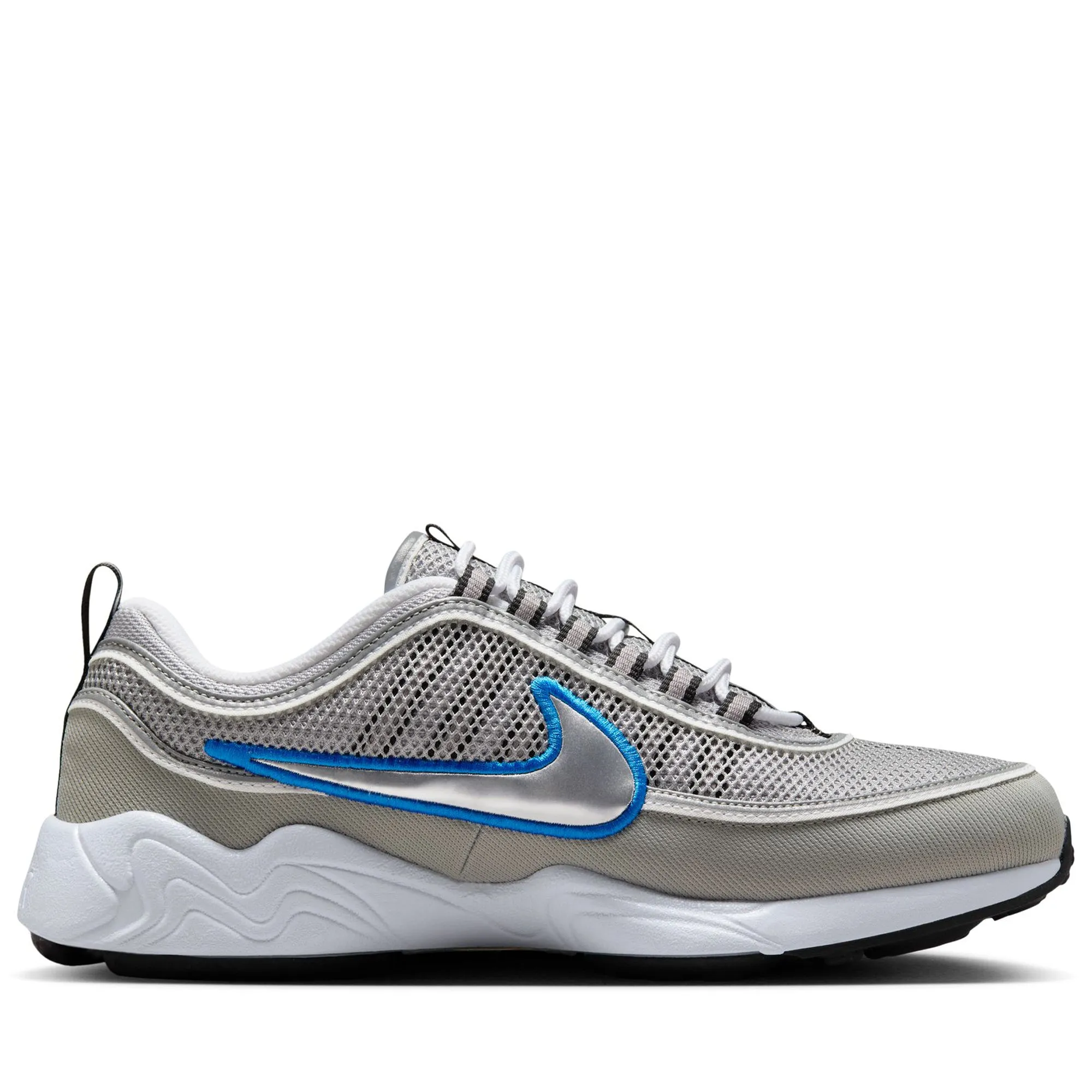 Nike Air Zoom Spiridon SP - Metallic Silver/White Reinforced Eyestay Durability