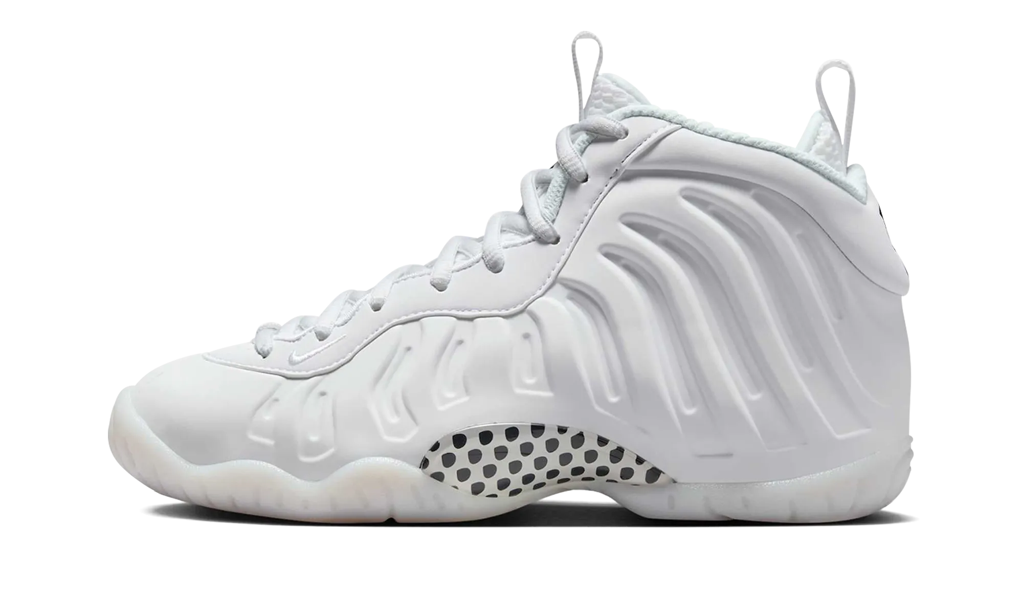 Quick Response Outsole Rotational Stability Plate Little Posite One GS "Triple White"