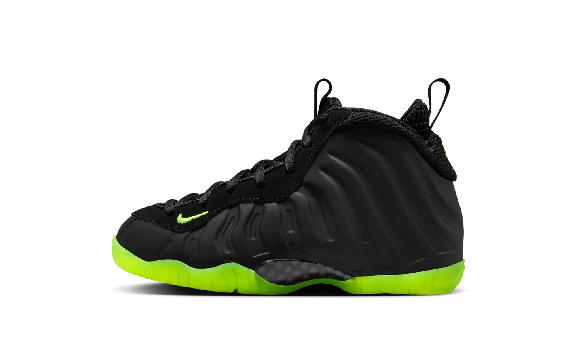 Low Top Style Little Posite One PS "Black Volt"