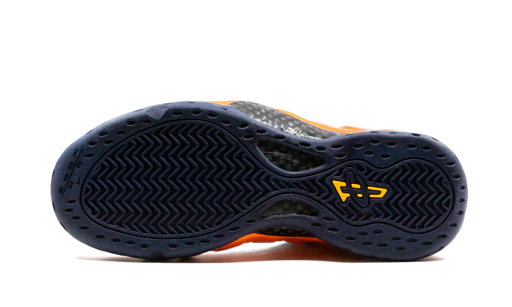 Air Foamposite One "Rugged Orange" ventilation channels