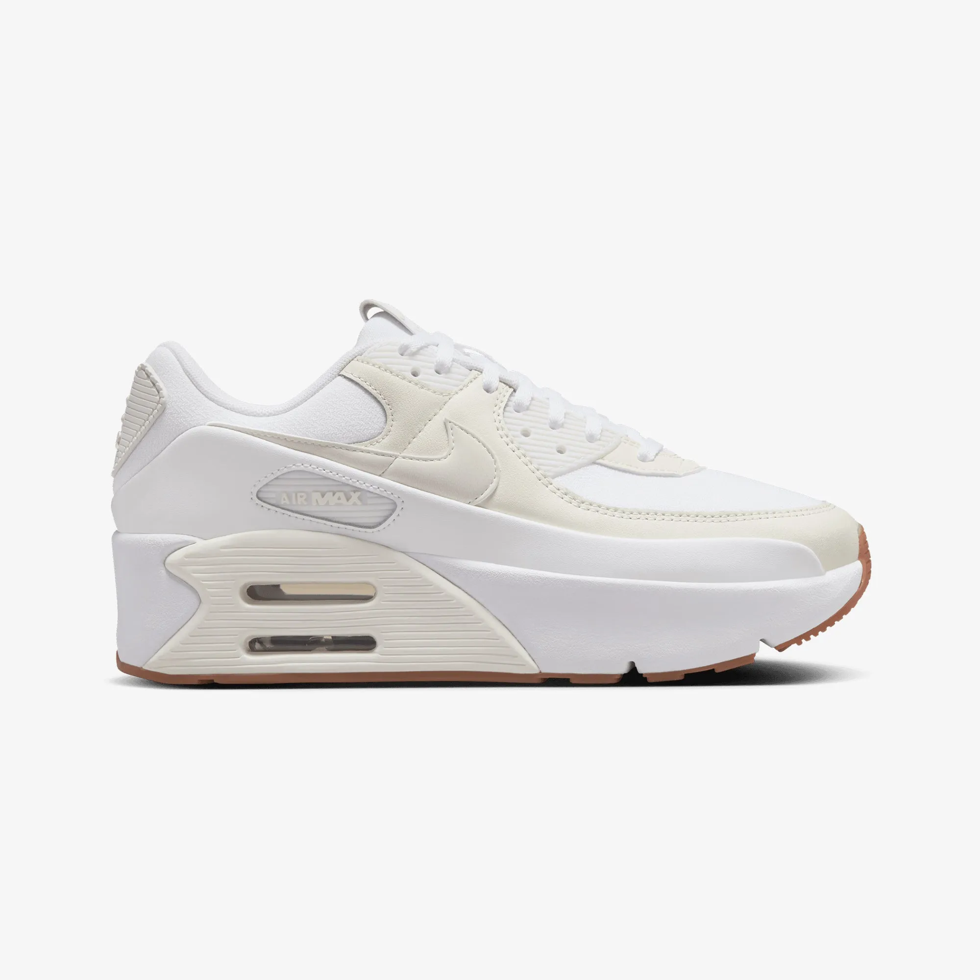 Adaptive Cushioning System Sturdy breathability Nike | AIR MAX 90 LV8 { WHITE/SAIL-SOFT PEARL-PLATINUM TINT