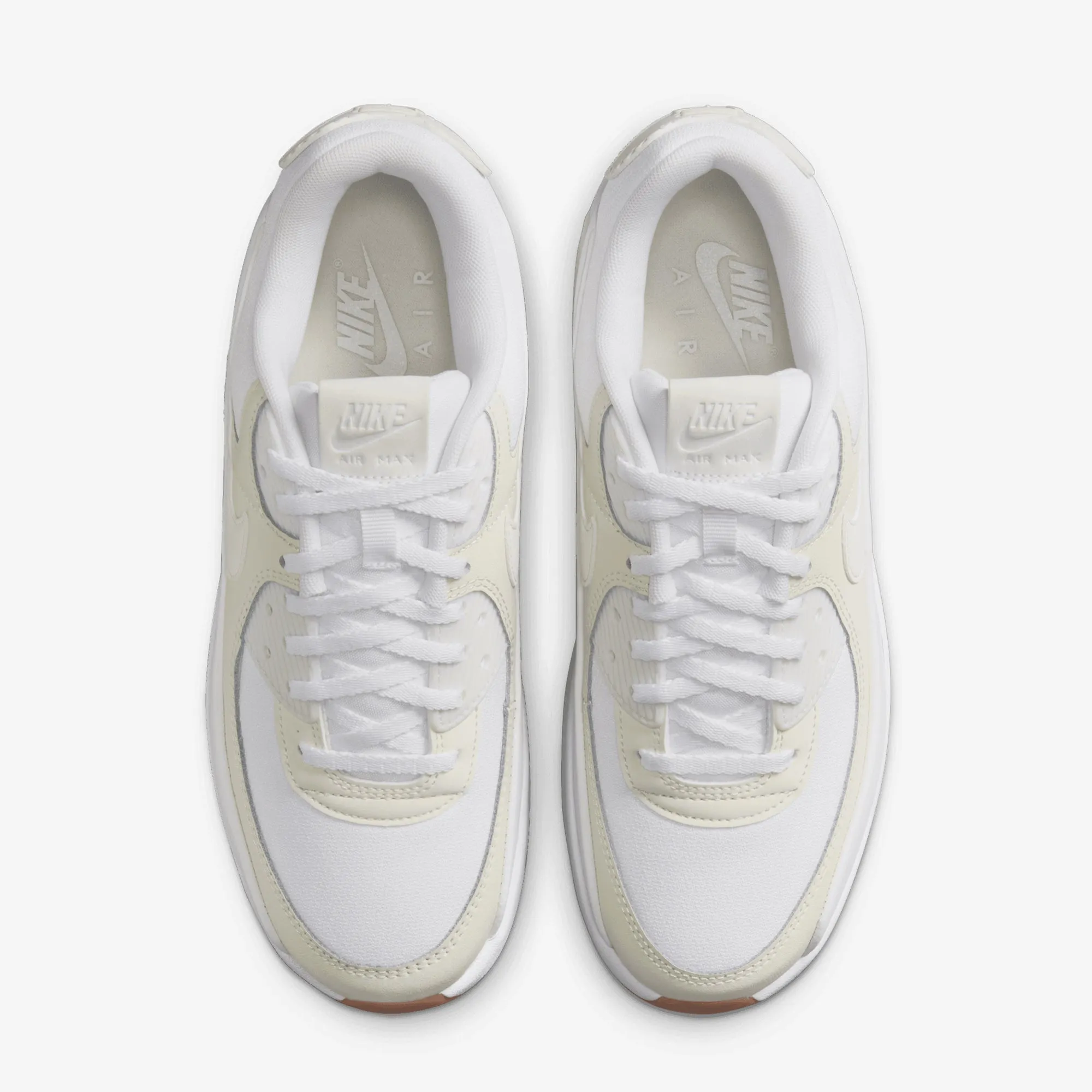 Nike | AIR MAX 90 LV8 { WHITE/SAIL-SOFT PEARL-PLATINUM TINT Trail Performance