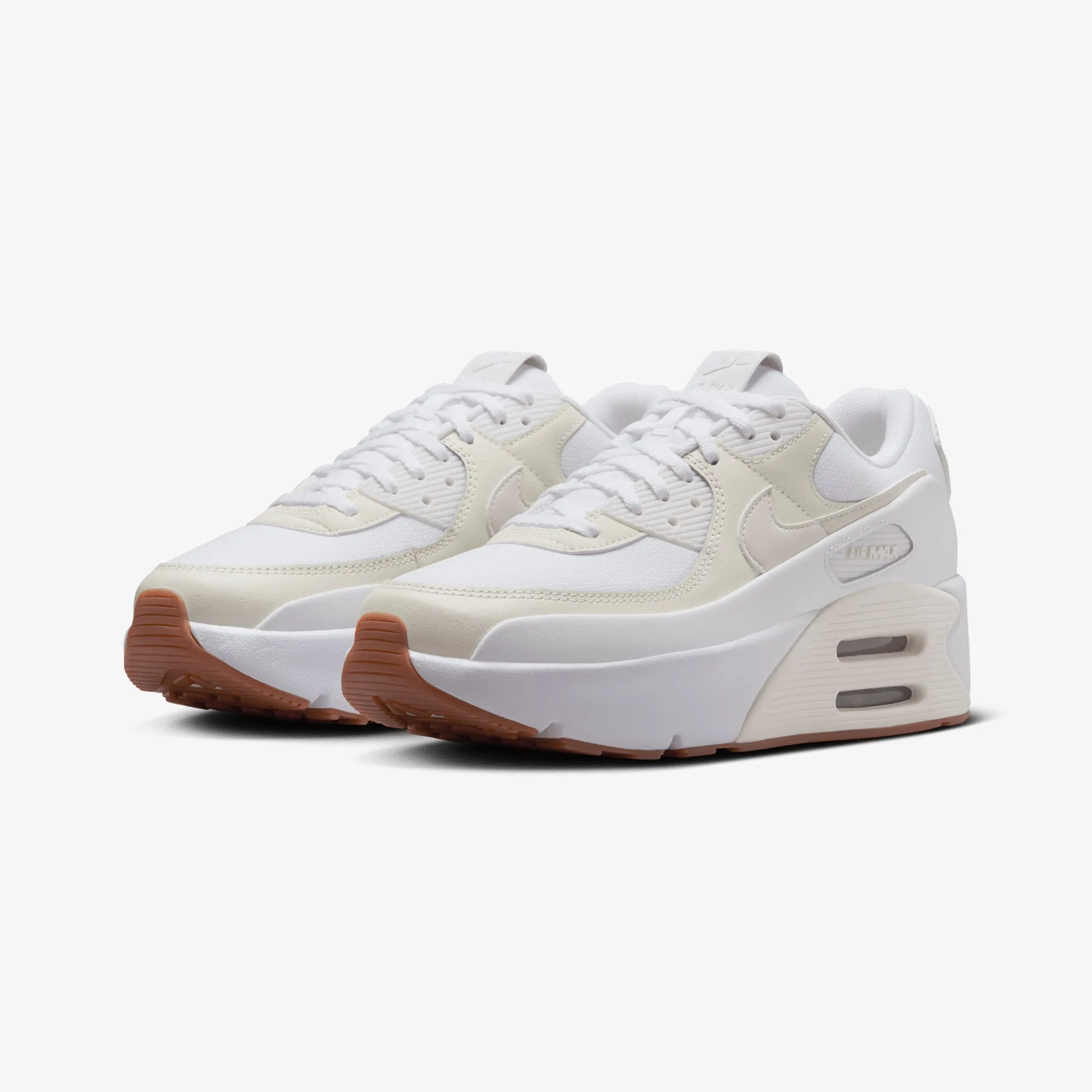 Fit Light Nike | AIR MAX 90 LV8 { WHITE/SAIL-SOFT PEARL-PLATINUM TINT
