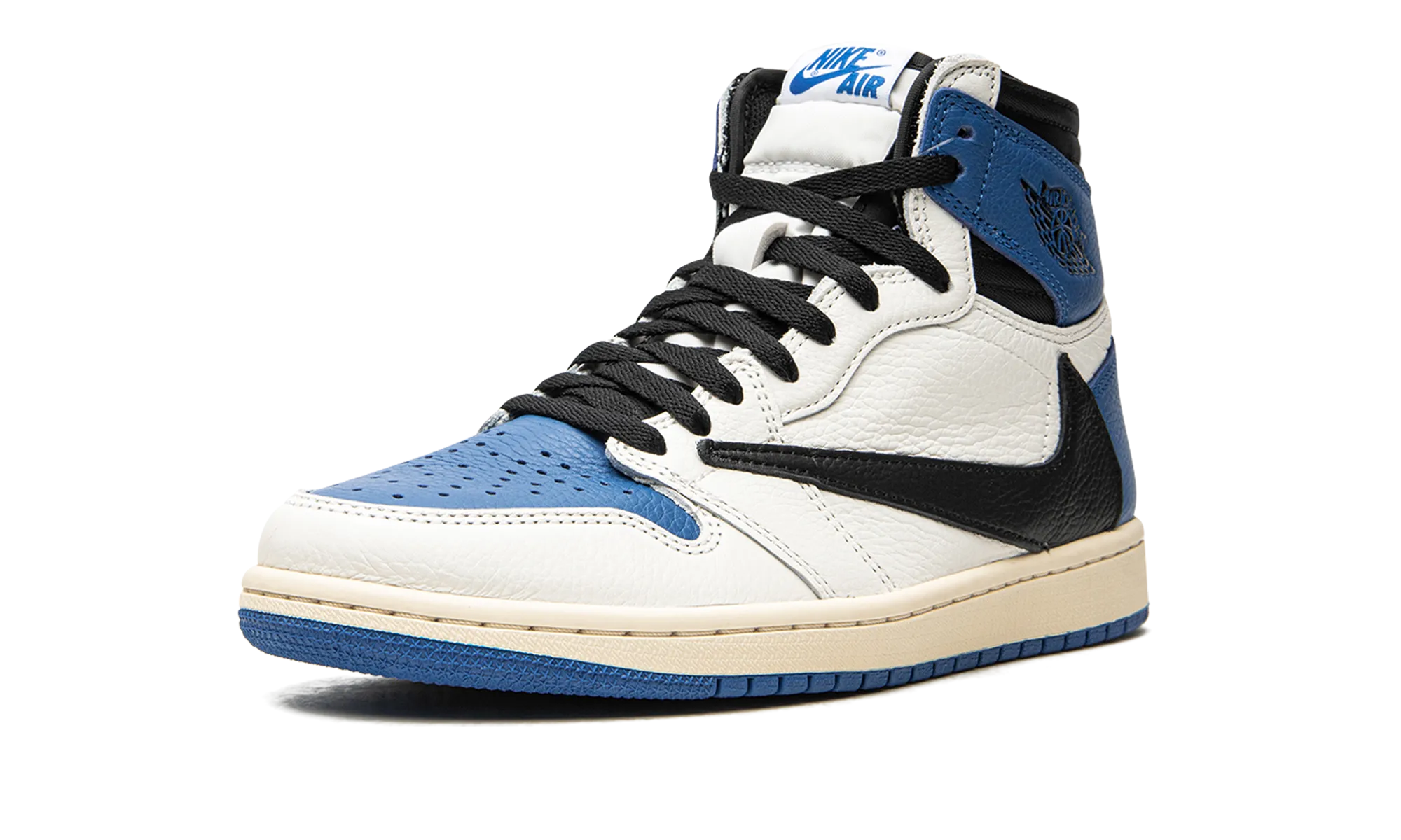 Non Marking Outsole Slip Resistant Tread Pattern Air Jordan 1 High OG SP "Travis Scott - Fragment"