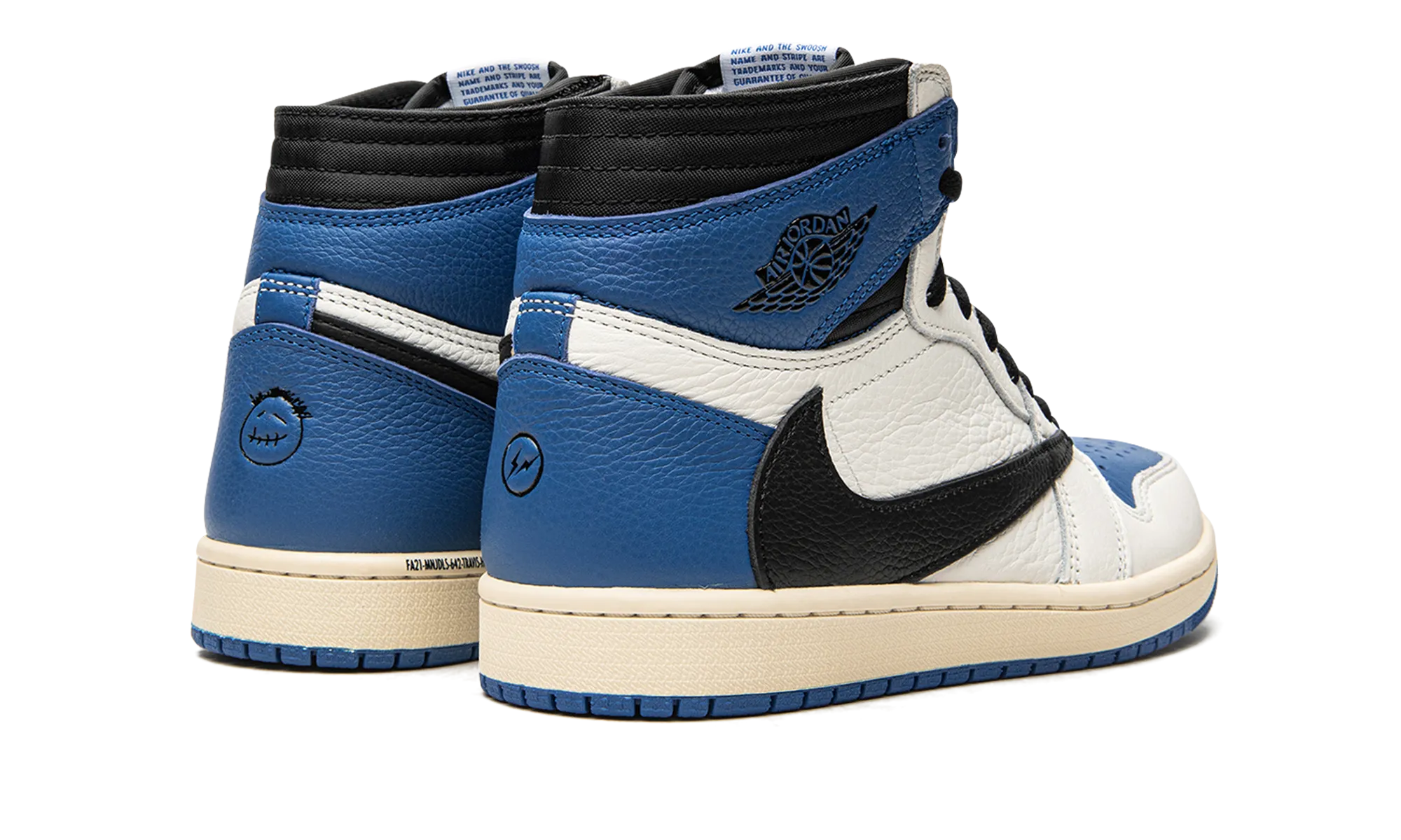 Thermoplastic Polyurethane Plate Active Flex Air Jordan 1 High OG SP "Travis Scott - Fragment"