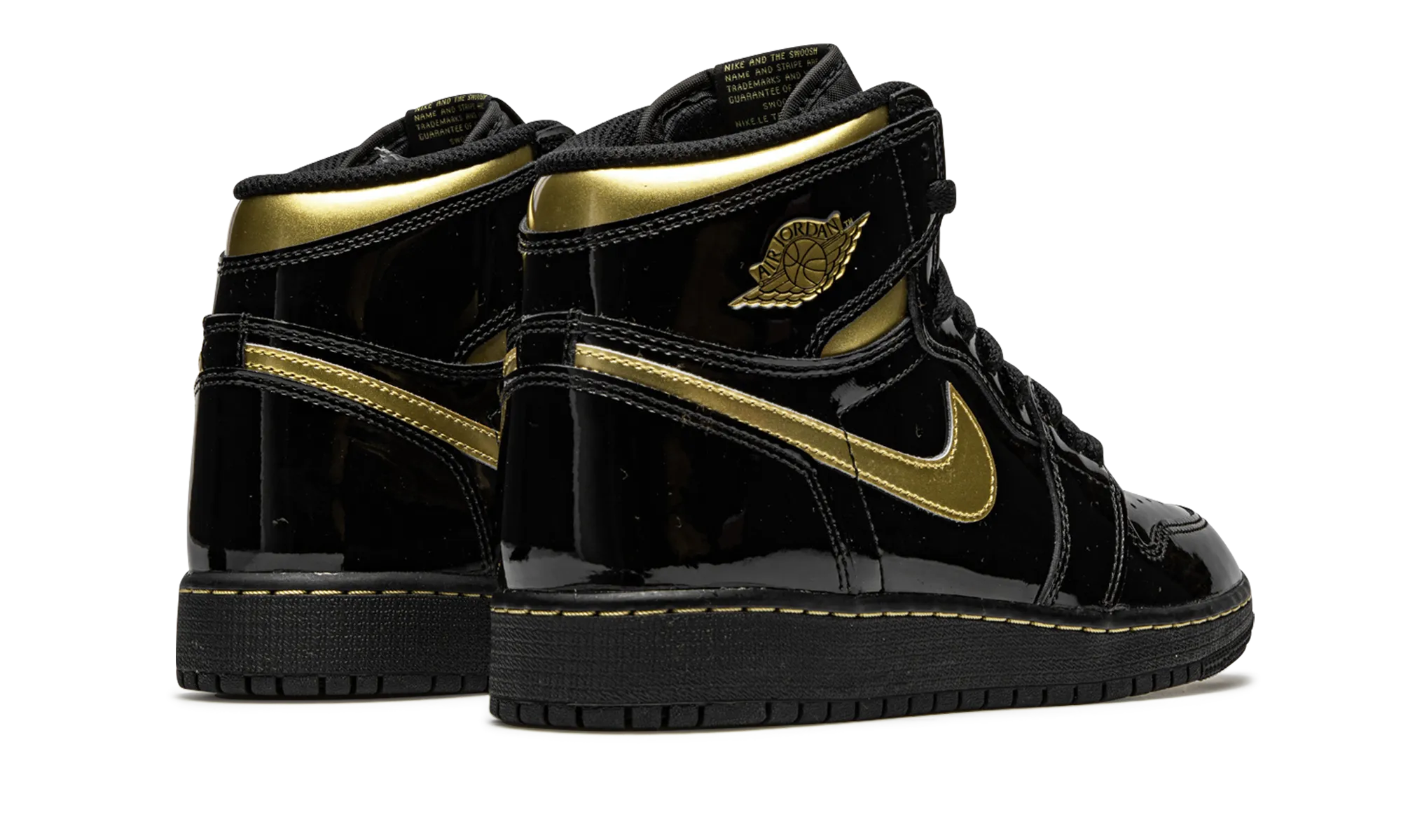 Air Jordan 1 Retro High OG GS "Black Metallic Gold" Thermo Regulating Liner