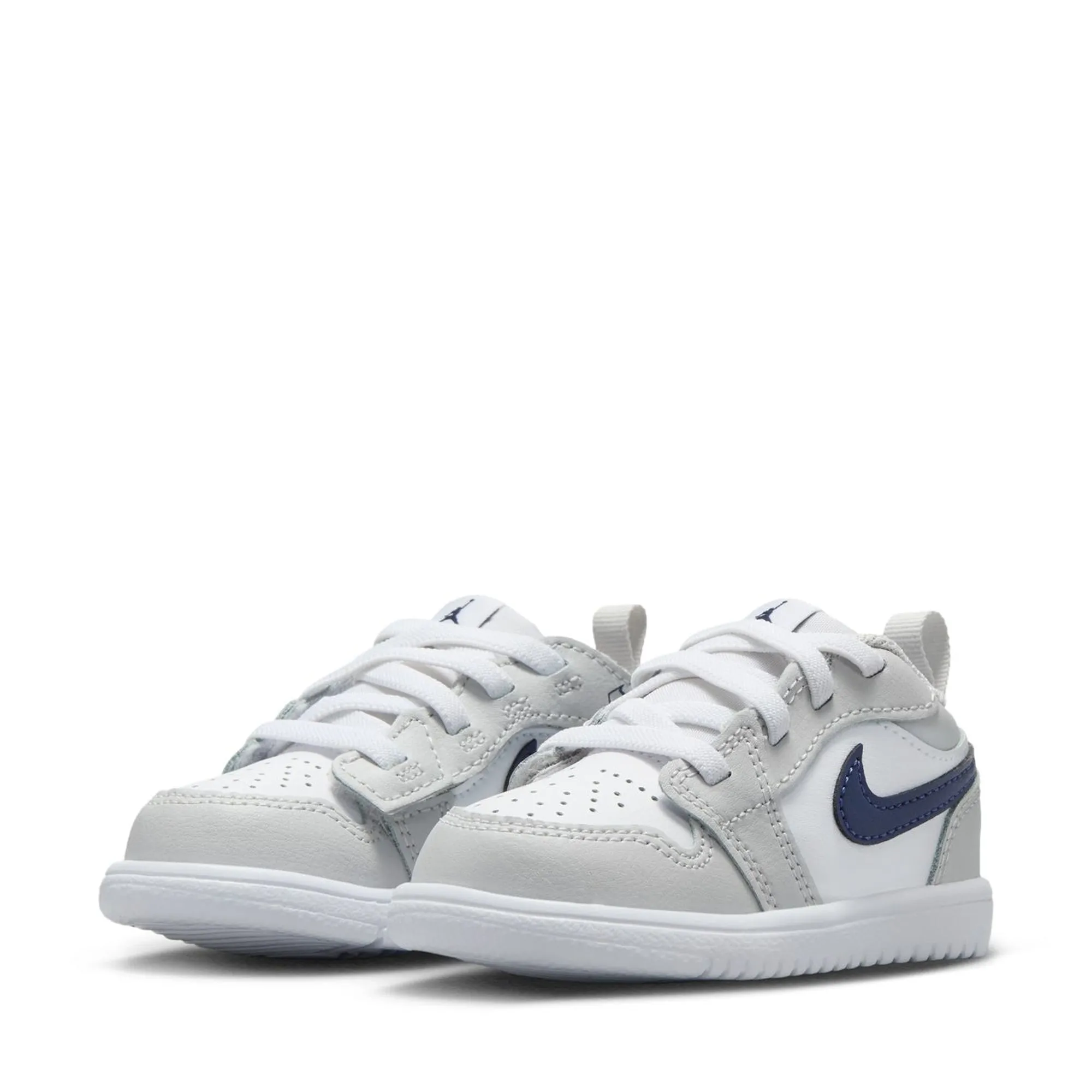 Training Ease Jordan 1 Low Alt (TD) - White/Midnight Navy