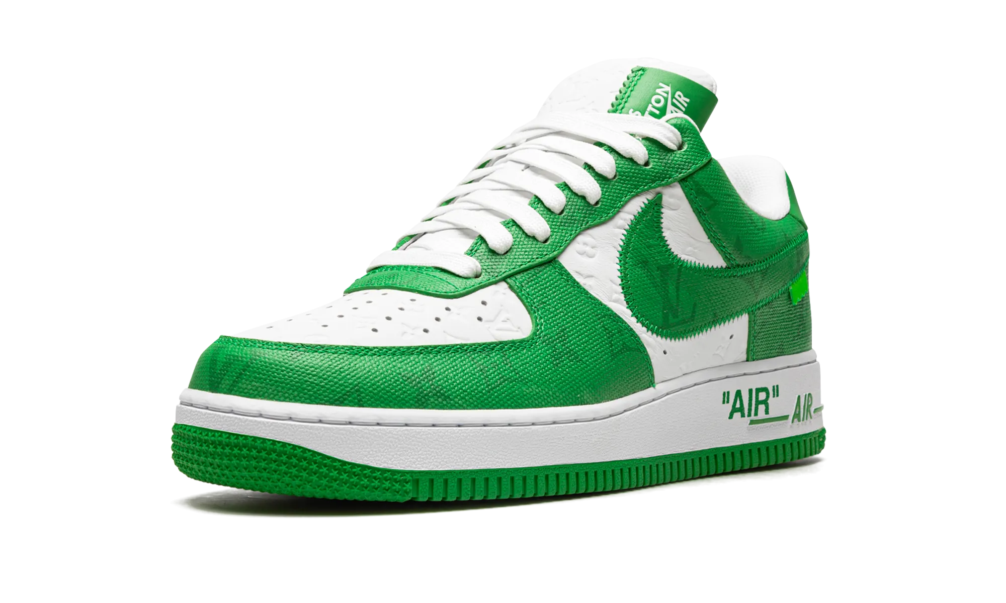 Advanced Performance Comfortable Heel Louis Vuitton Air Force 1 Low "Virgil Abloh - White/Green"
