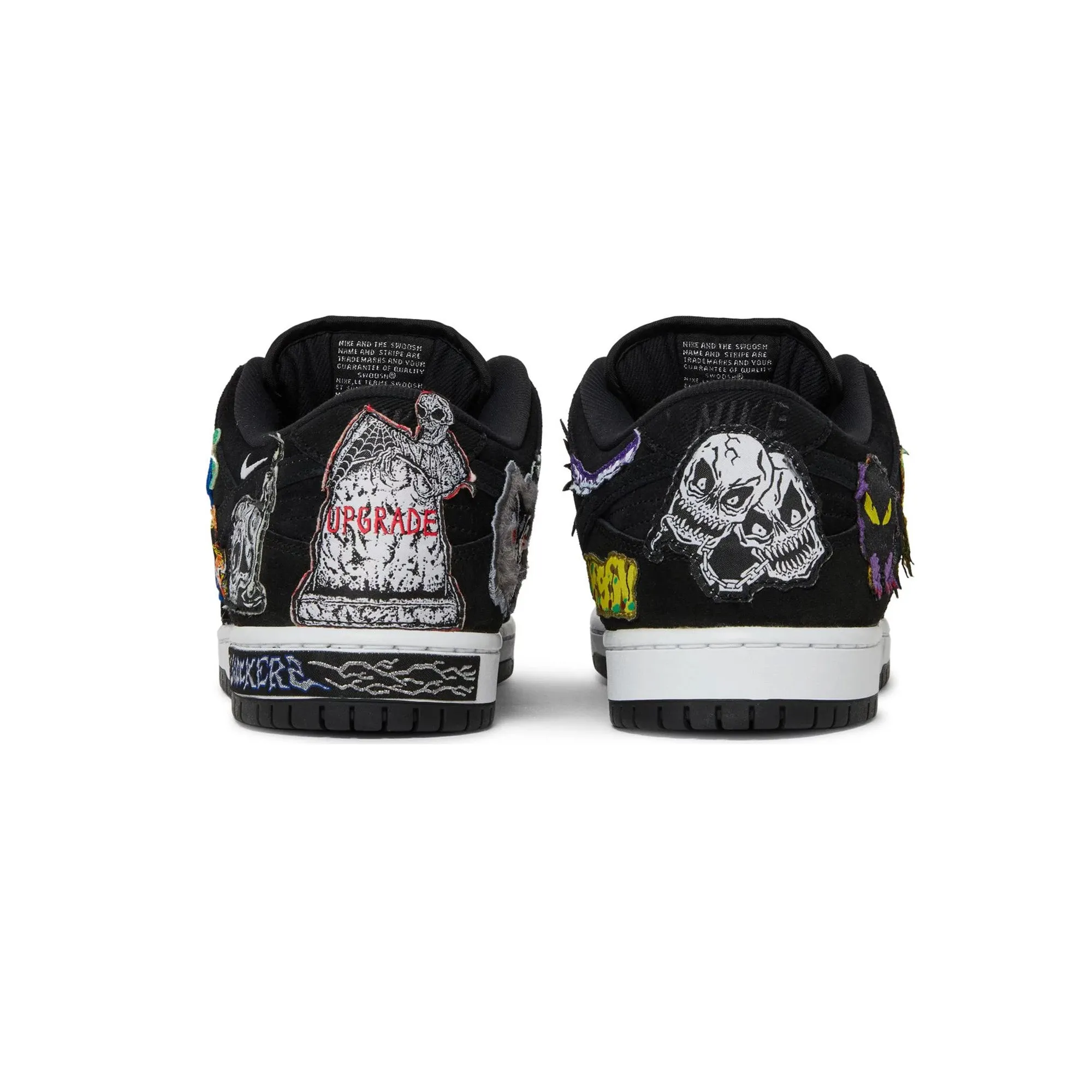 SB Dunk Low Pro QS x Neckface (2022) Vibrant sole Athletic materials