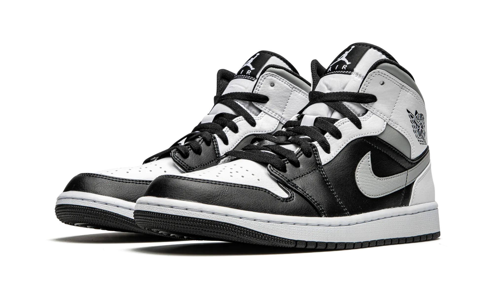Air Jordan 1 Mid "White Shadow" Moisture Wicking Linings