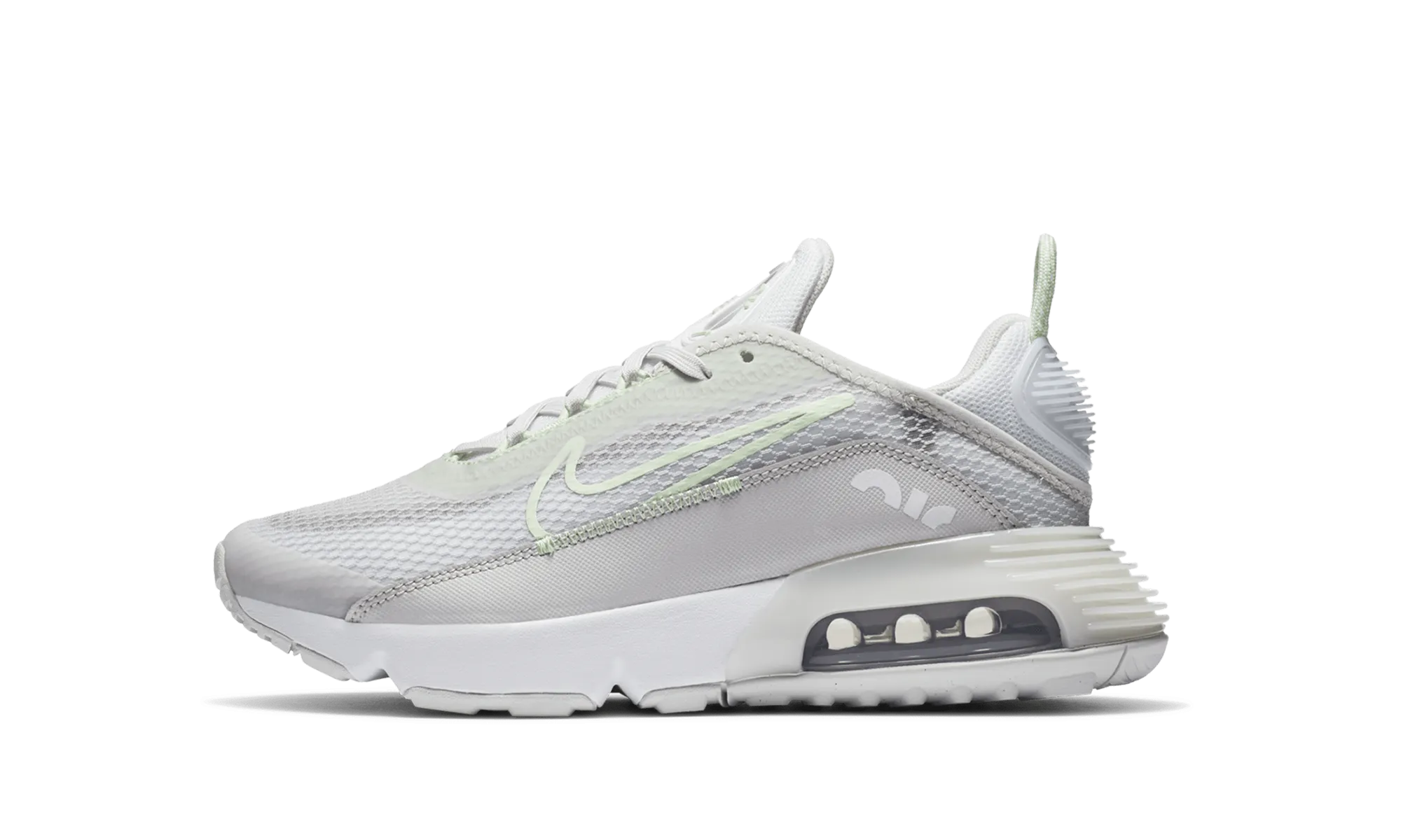 entry - level running shoes Recreational sports Air Max 2090 GS "Vast Grey Vapor Green"