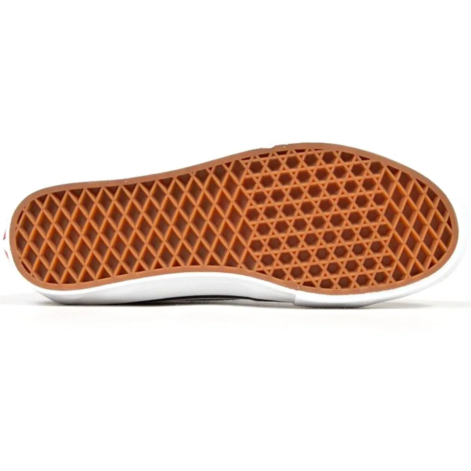 Vans Skate Grosso Mid - Black/White/Emo Leather Functional shock absorption Superior Cushioning