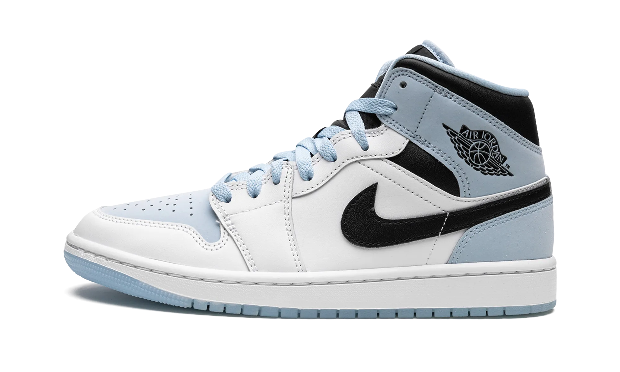 Durable Ripstop Upper Simple Comfort Air Jordan 1 Mid SE "Ice Blue"