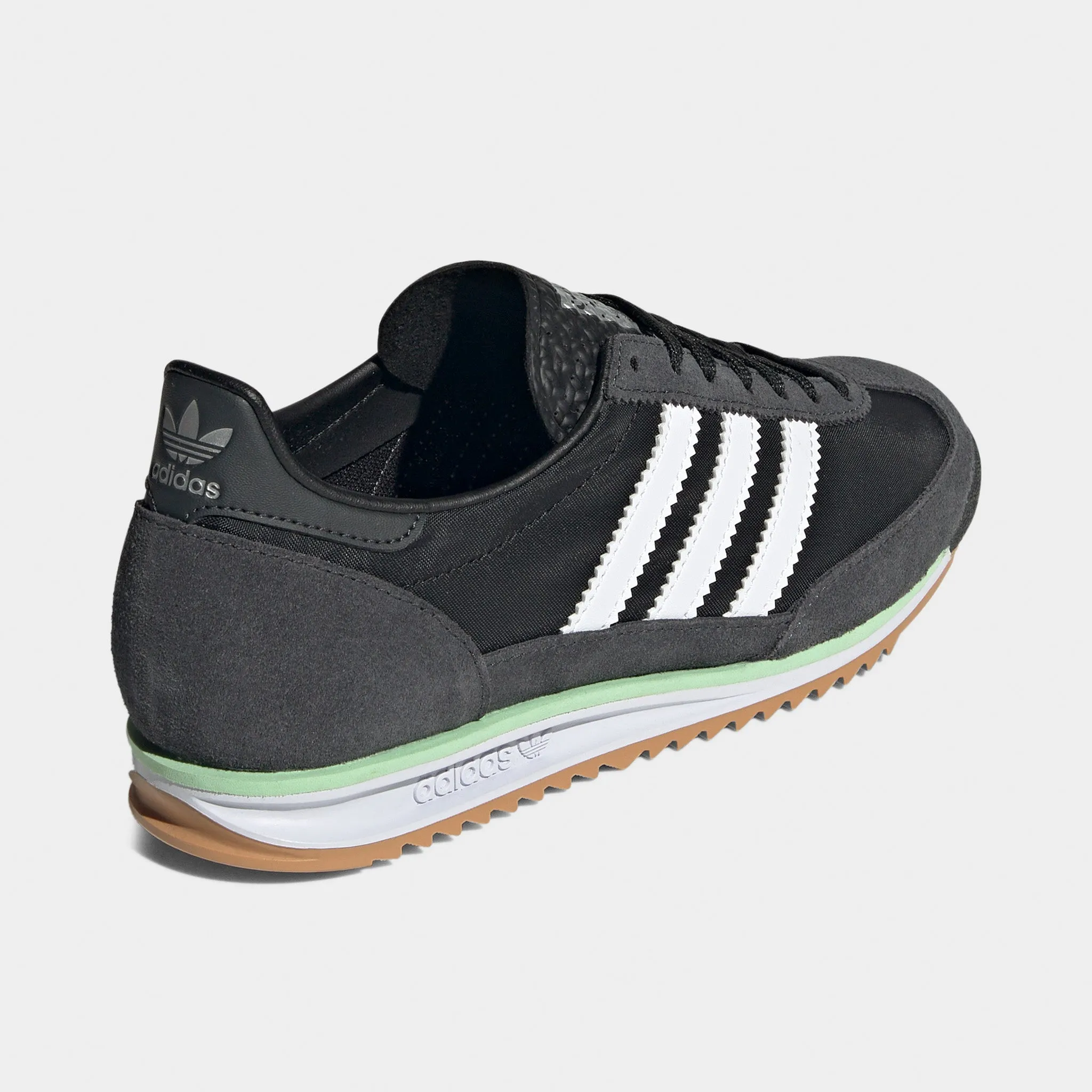 adidas Originals Women's SL 72 OG Core Black / Footwear White - Carbon Heat Sealed Reinforcement