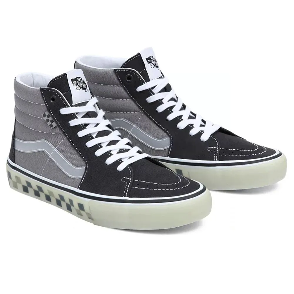 Vans Skate SK8 Hi - Translucent Rubber Grey beach lovers' flip - flops