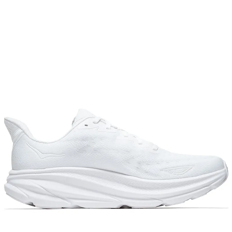 Flat Wear Hoka Clifton 9 - White/White