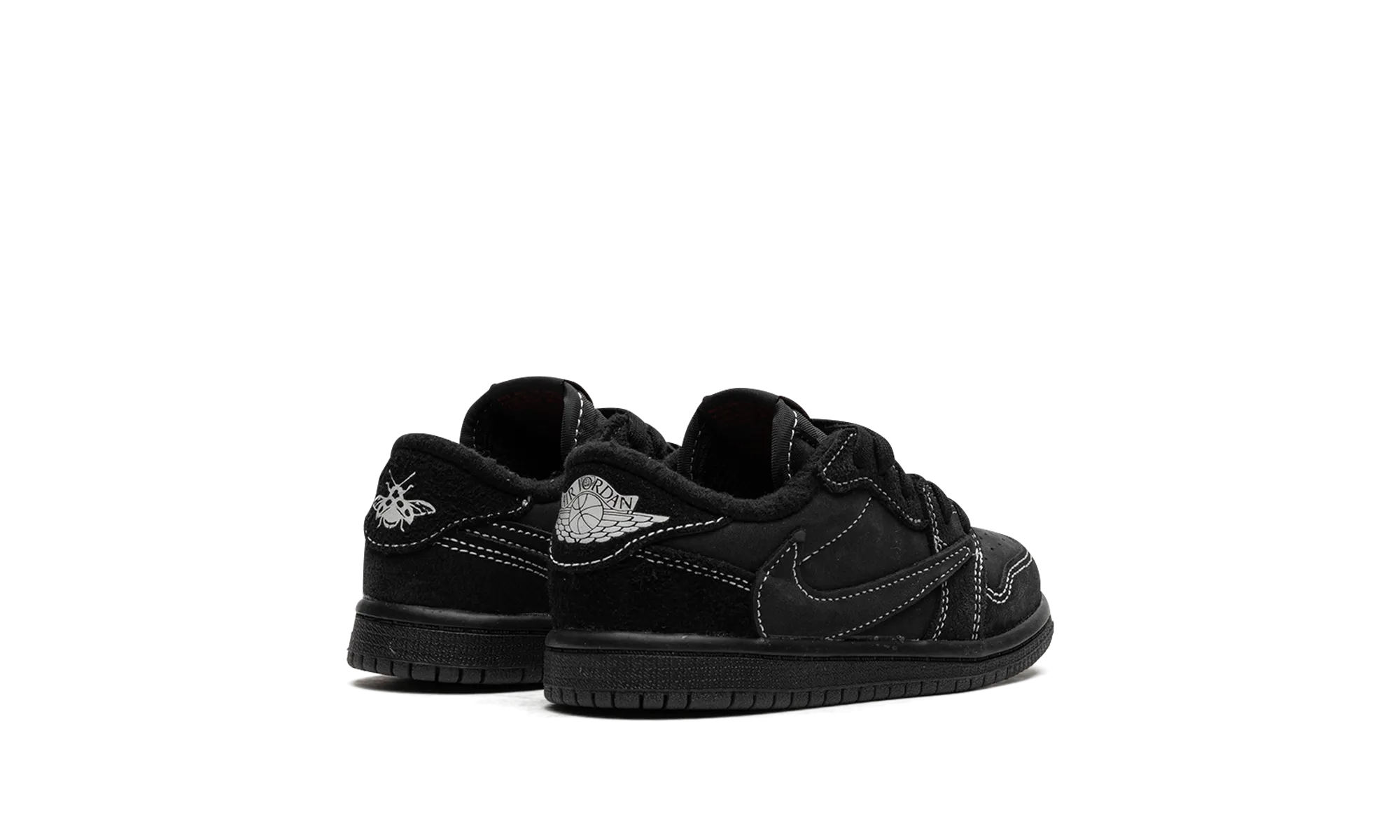 Heat Sealed Layers Air Jordan 1 Low OG TD "Travis Scott - Black/Phantom"