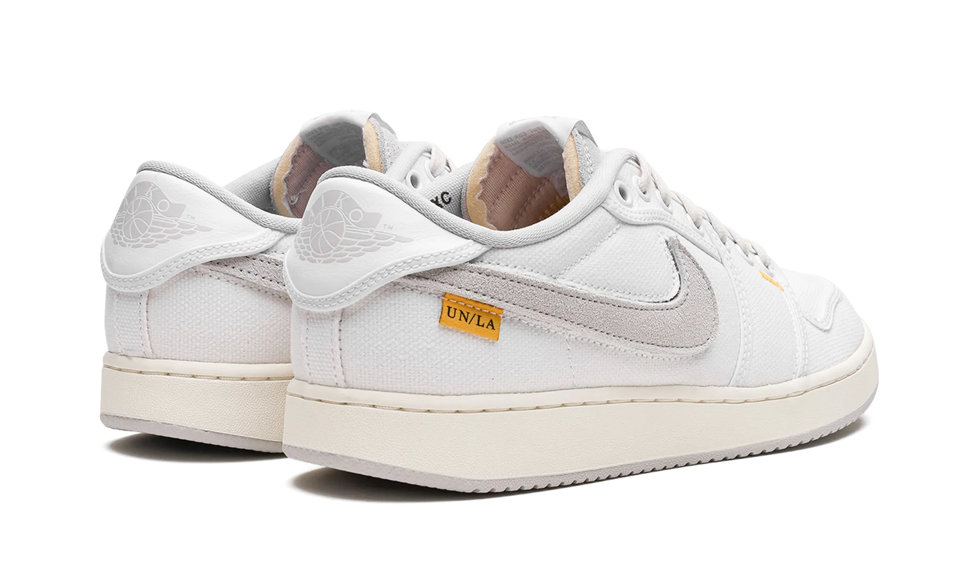 Air Jordan 1 KO Low "Union - White Canvas" Comfortable Insole