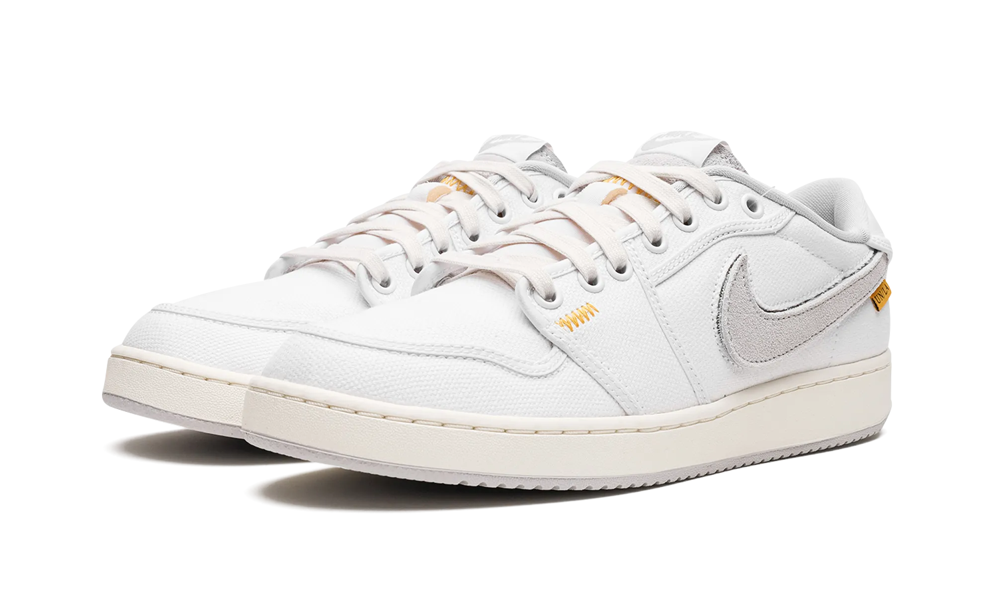Strong Stride Elevated Design Air Jordan 1 KO Low "Union - White Canvas"