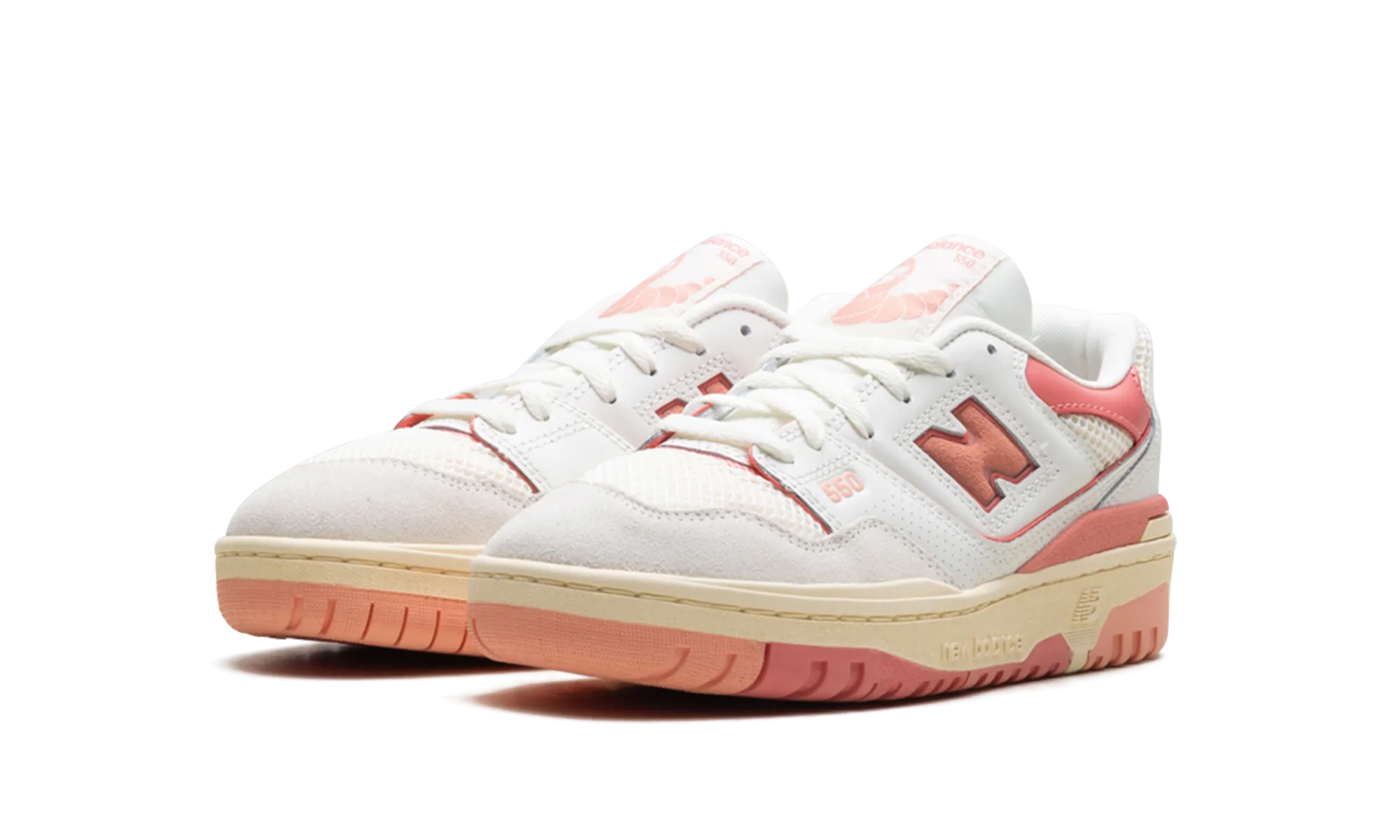 urban running shoe utilization Durable Rubber 550 GS "Desert Pink Sea Salt"