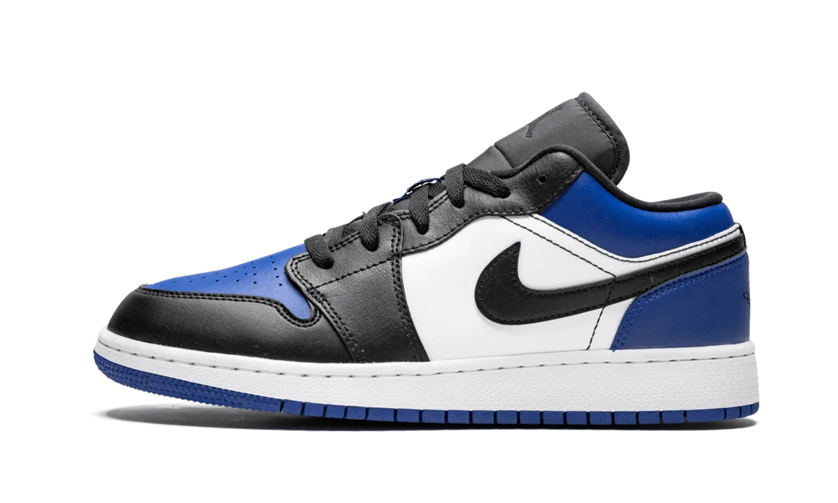 Air Jordan 1 Low GS "Royal Toe" Breathable Design Ankle Support Structure