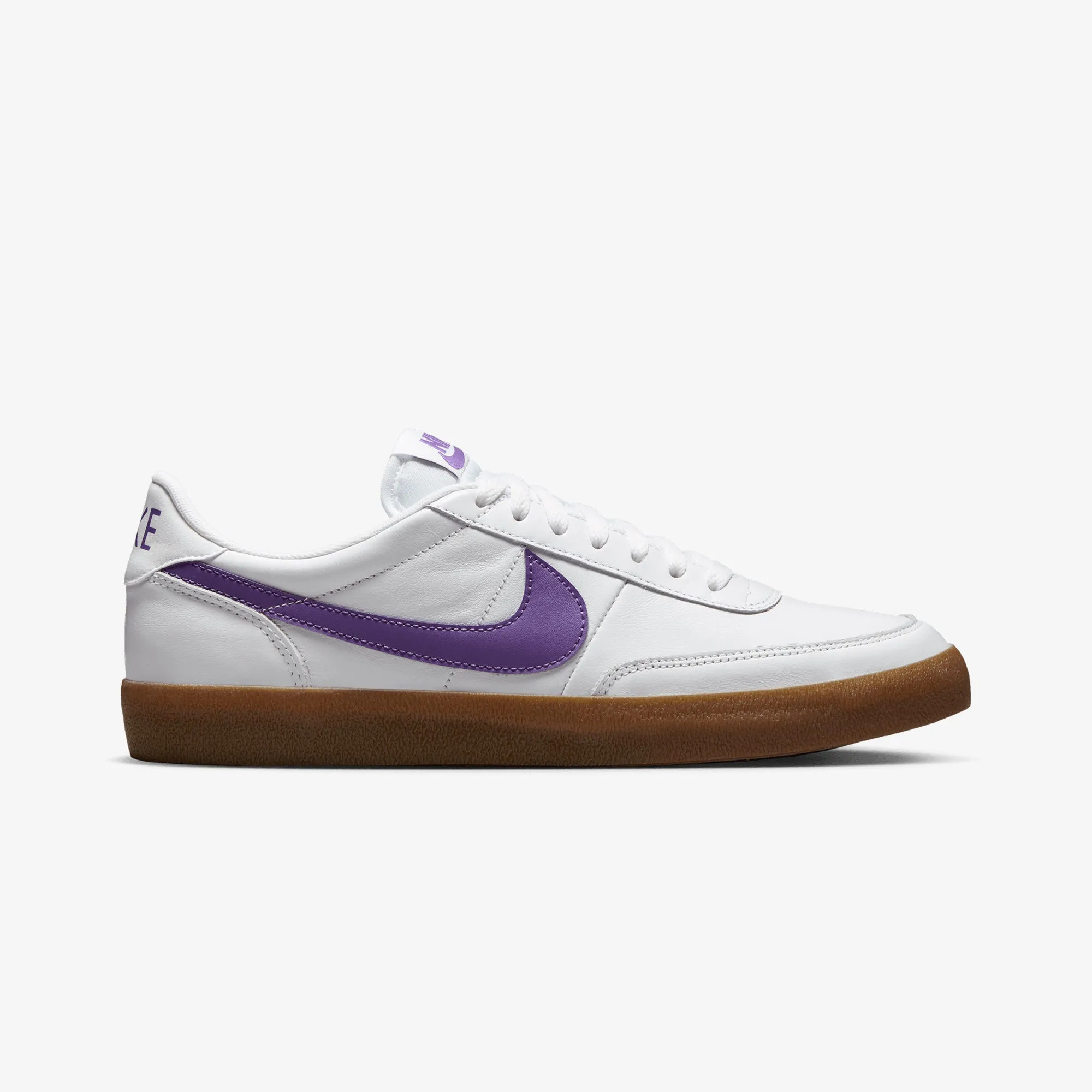 Nike | KILLSHOT 2 LEATHER { WHITE/WILD GRAPE-GUM MED BROWN Go Anywhere Canvas Fabric