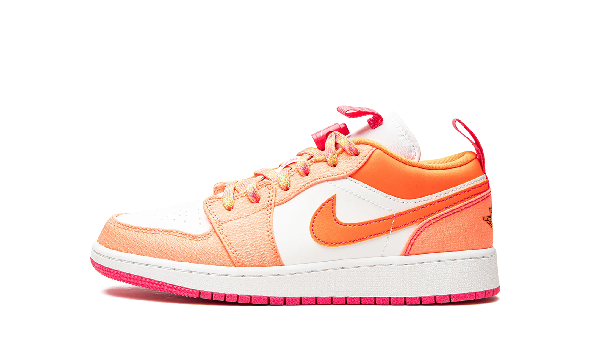 Dynamic Lacing AIR JORDAN 1 LOW UTILITY GS "Hyper Crimson"