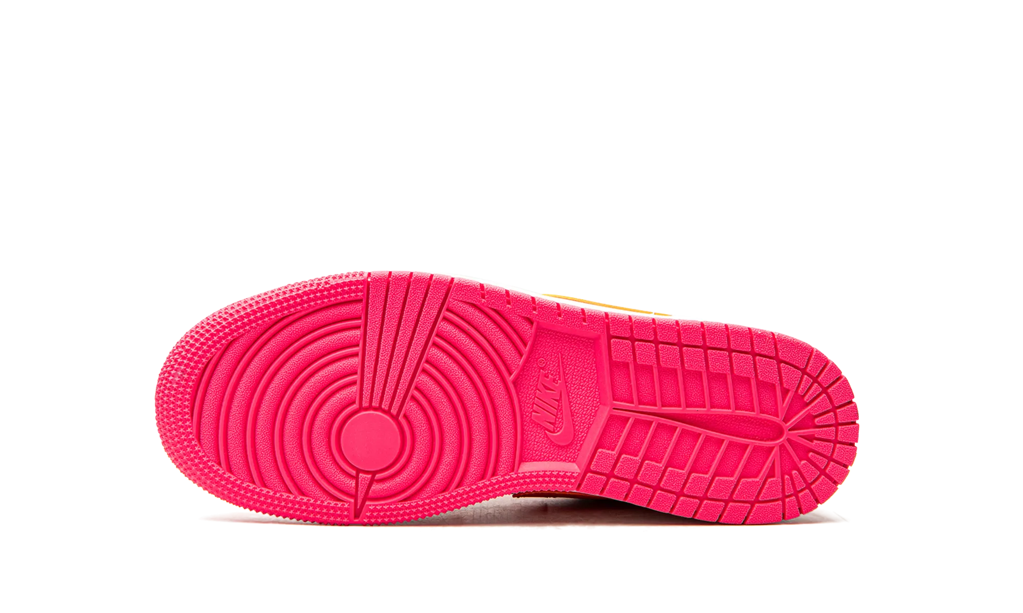 AIR JORDAN 1 LOW UTILITY GS "Hyper Crimson" Distinctive flair
