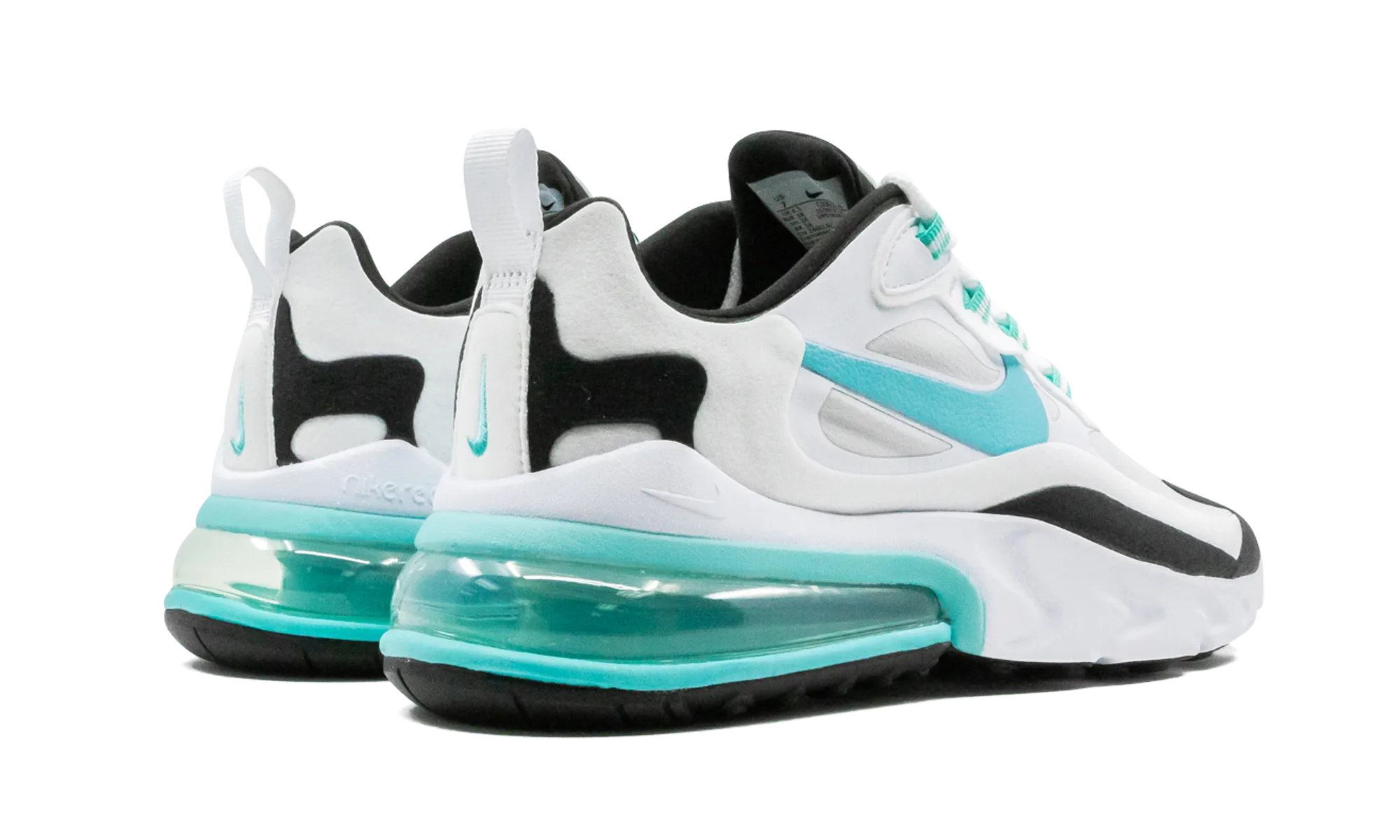 AIR MAX 270 REACT WMNS "Photon Dust" Quick-Dry running on gravel shoes