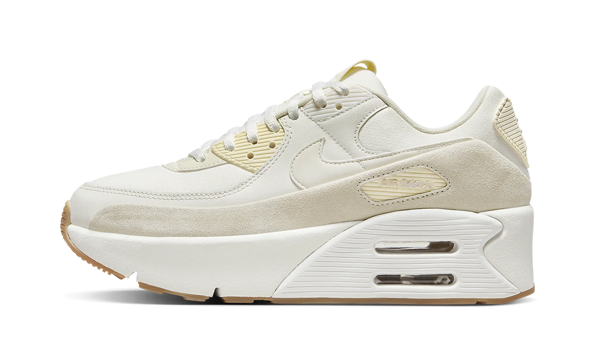 AIR MAX 90 WMNS "Sail / Light Orewood" windy weather ultramarathon - specific shoes