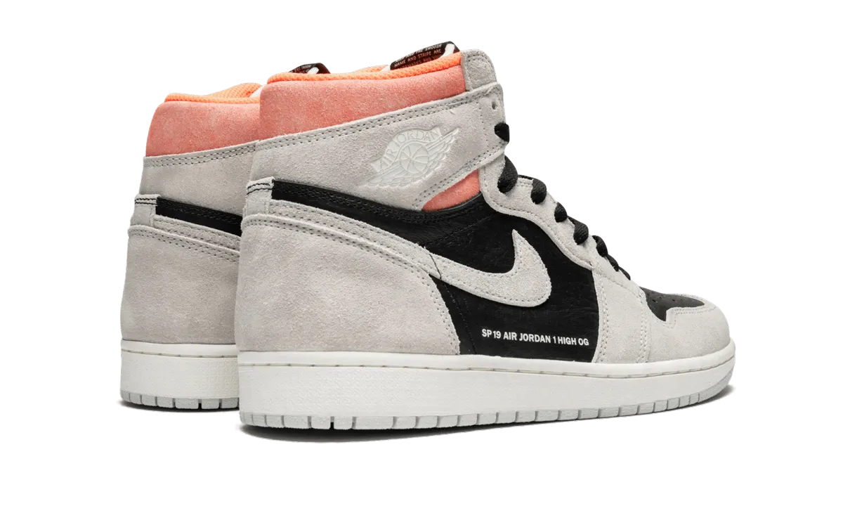 Air Jordan 1 Retro High OG "Neutral Grey/Hyper Crimson" Fresh stability No Effort