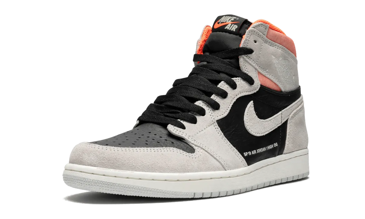 Padded chic Cushioned Base Air Jordan 1 Retro High OG "Neutral Grey/Hyper Crimson"