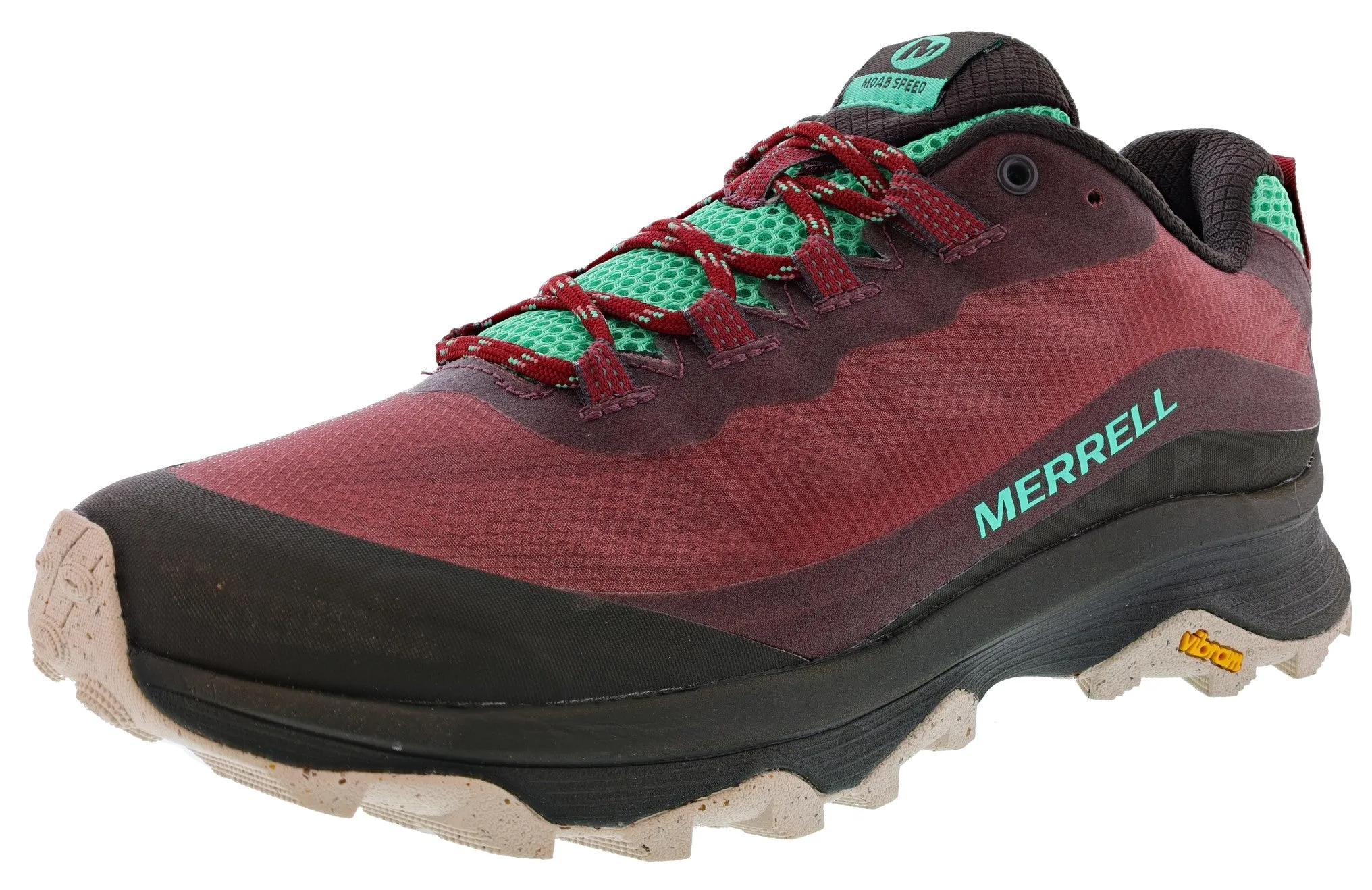 Merrell Moab Speed Hiker Trail Running Shoes Women's Outdoor Adaptability SyntheticFlexibility