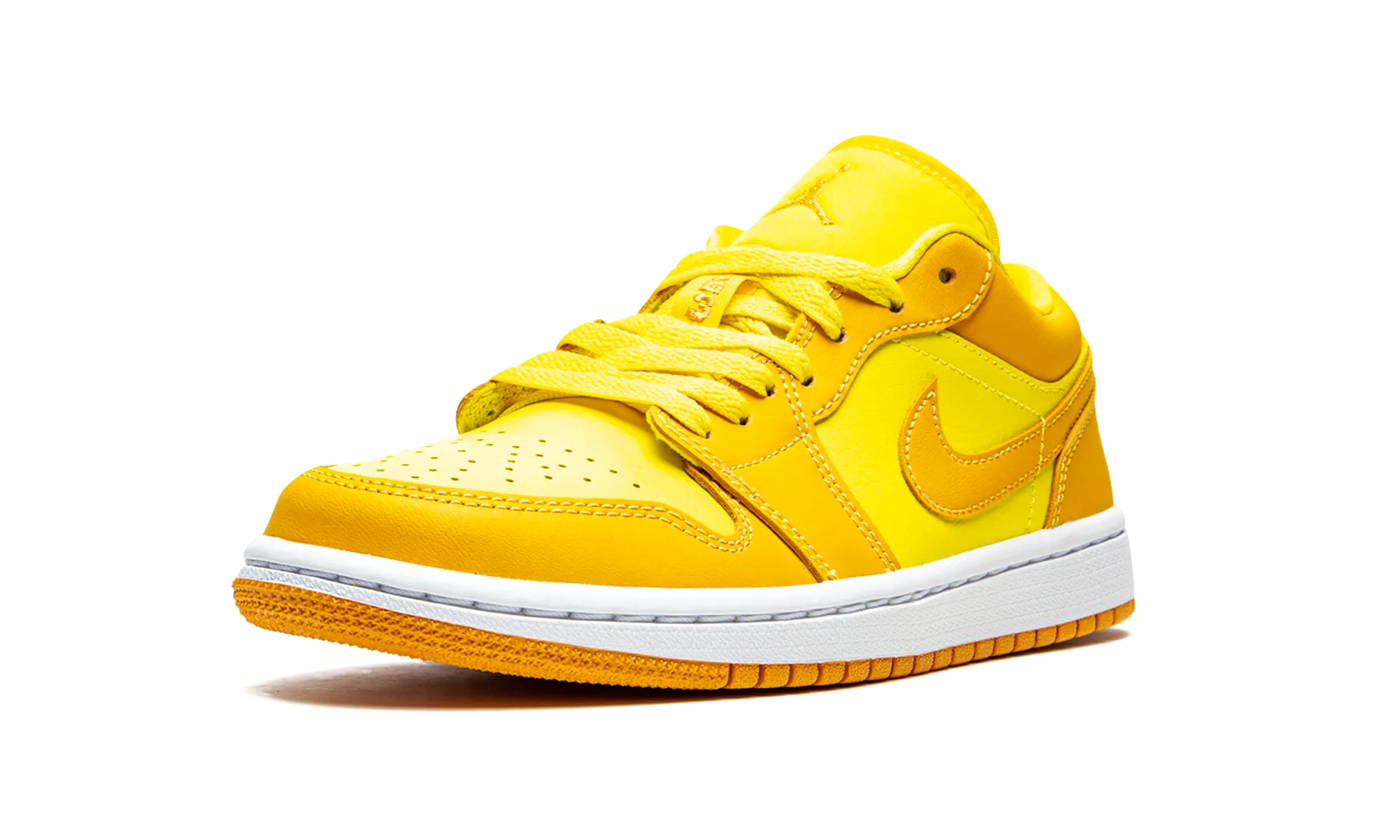 AIR JORDAN 1 LO WMNS "Yellow Strike" Cushioned Tongue