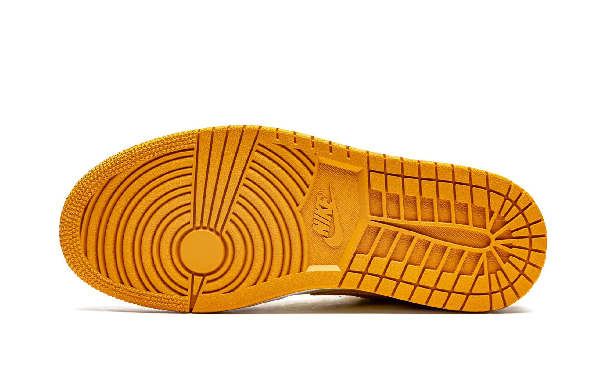 AIR JORDAN 1 LO WMNS "Yellow Strike" Padded Ankle Support Velcro fastening