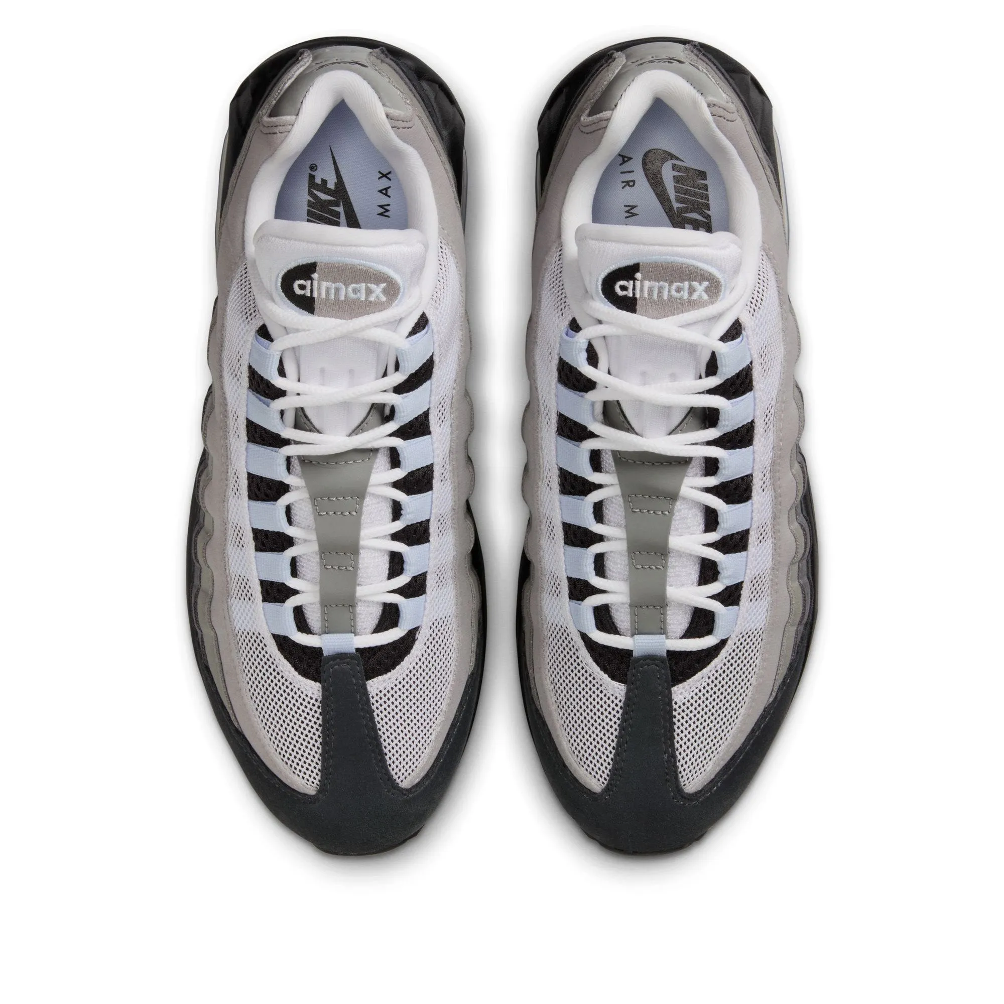 Women's Nike Air Max 95 OG - Black/Blue Tint Anti corrosion Simple Outline