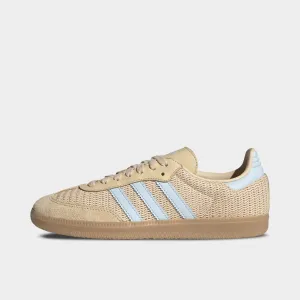 Velcro Closure Energy Return Midsole adidas Women's Samba OG Sand Strata - Sky Tint
