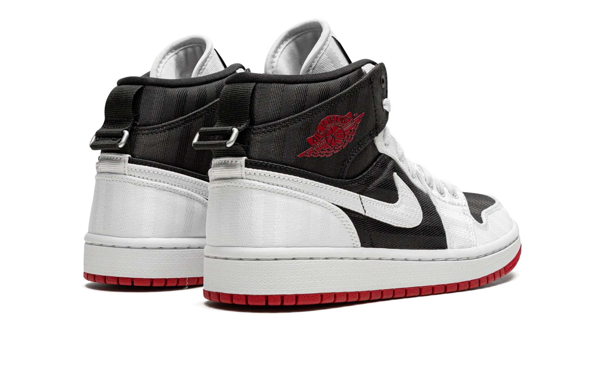 AIR JORDAN 1 MID SE UTL WMNS "White / Black / Gym Red" Energy Returning Midsole
