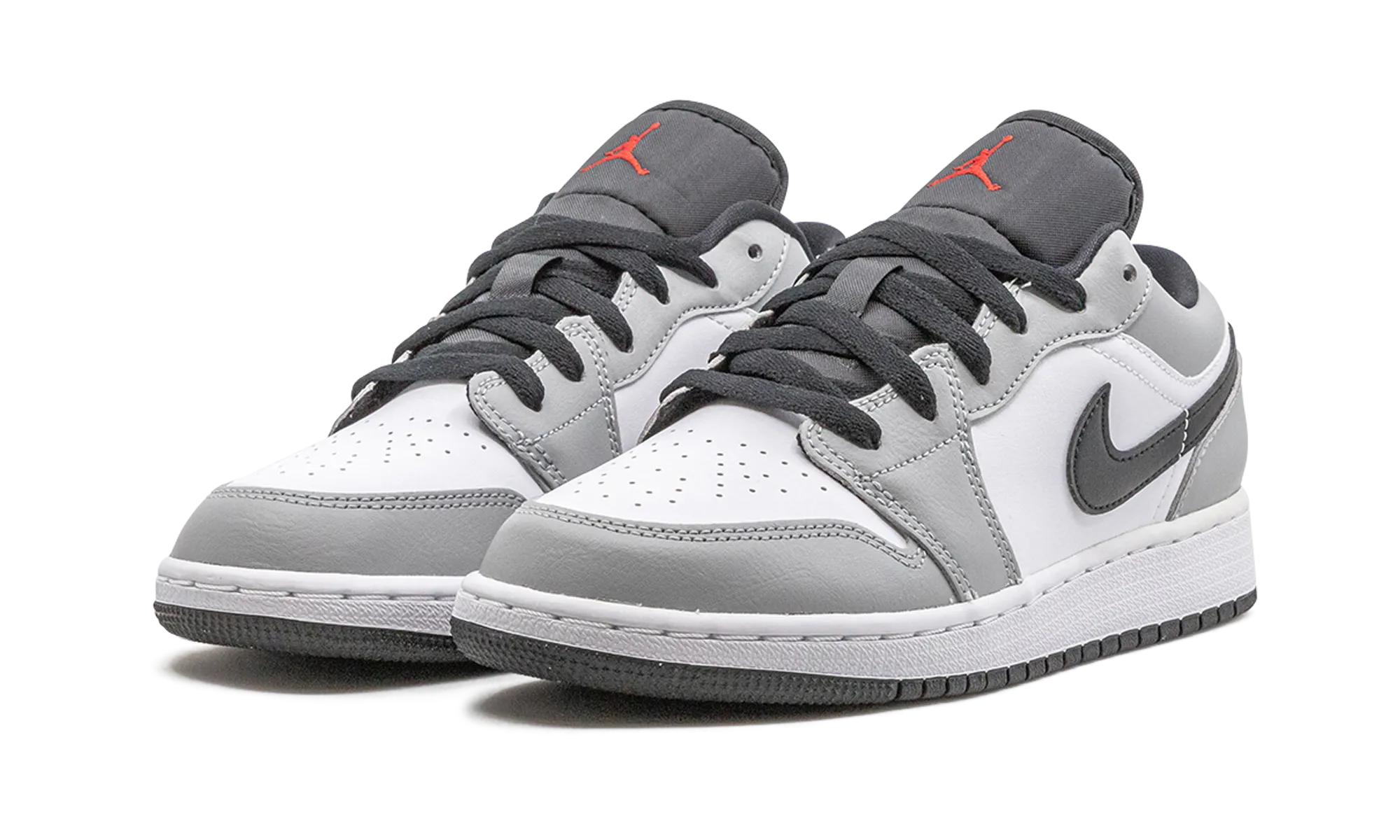 Travel Ease Versatile Air Jordan 1 Low GS "Light Smoke Grey"