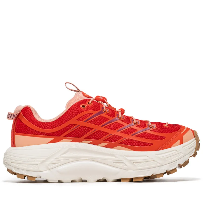 Torsion Rigidity Outdoor Adventure Hoka U Mafate Three2 - Tomato/Vermillion