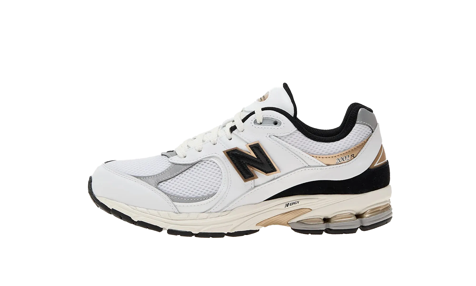 2002R GS "White Black Gold" buckle - closure shoes