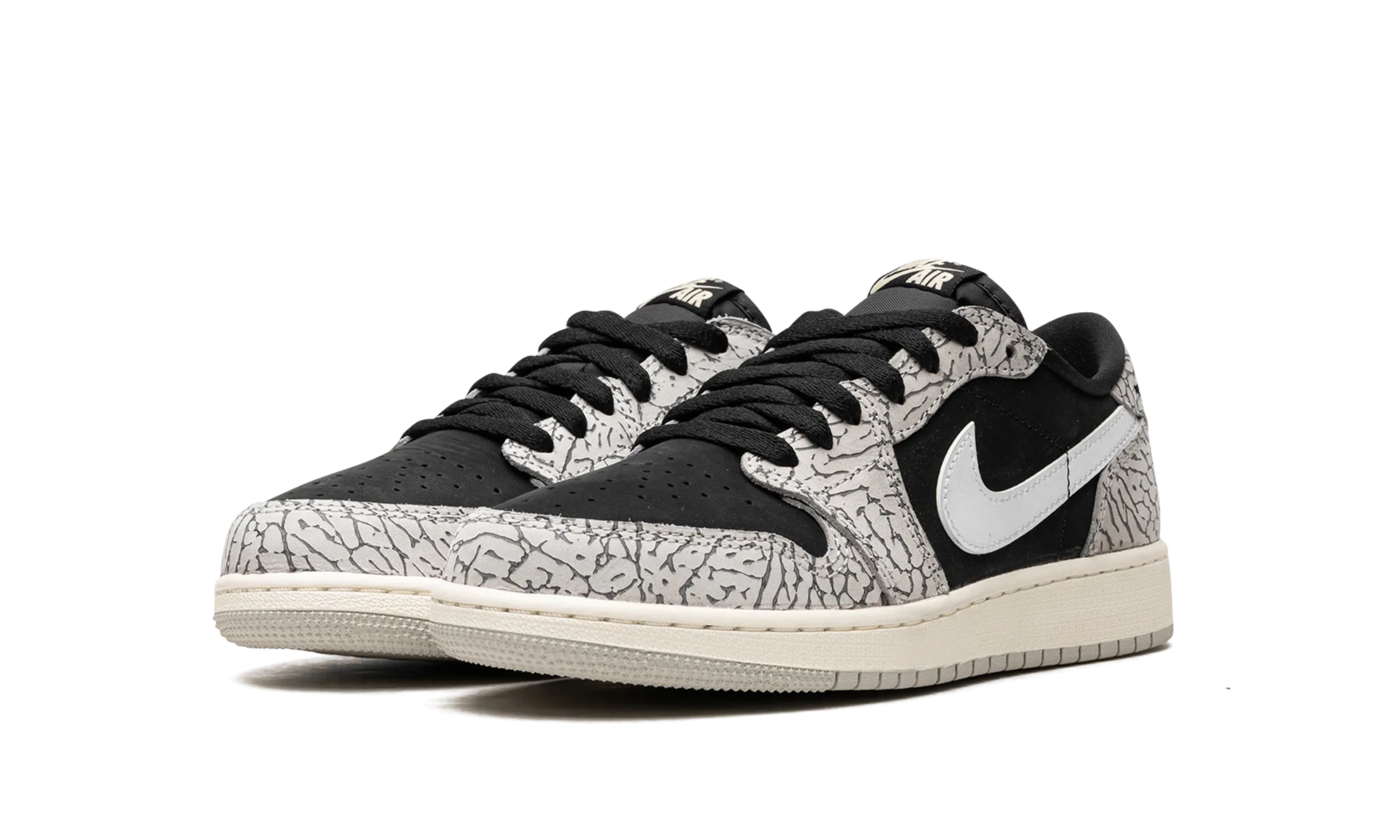 Air Jordan 1 Low GS "Elephant Print" Enhanced design