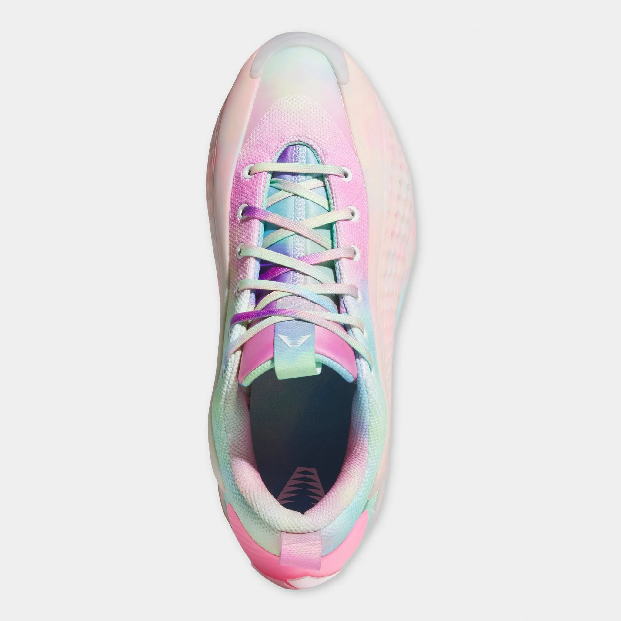Thermoplastic Reinforcement Tensile Lacing adidas Anthony Edwards 1 Low Cloud White / Acid Orange - Bliss Pink