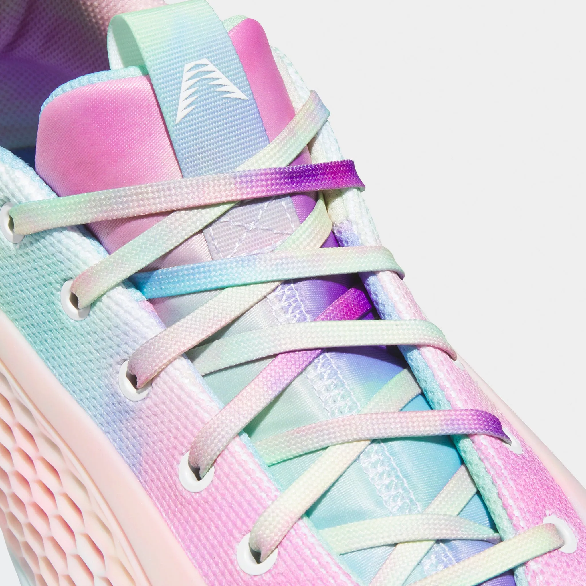 Motion Contour adidas Anthony Edwards 1 Low Cloud White / Acid Orange - Bliss Pink