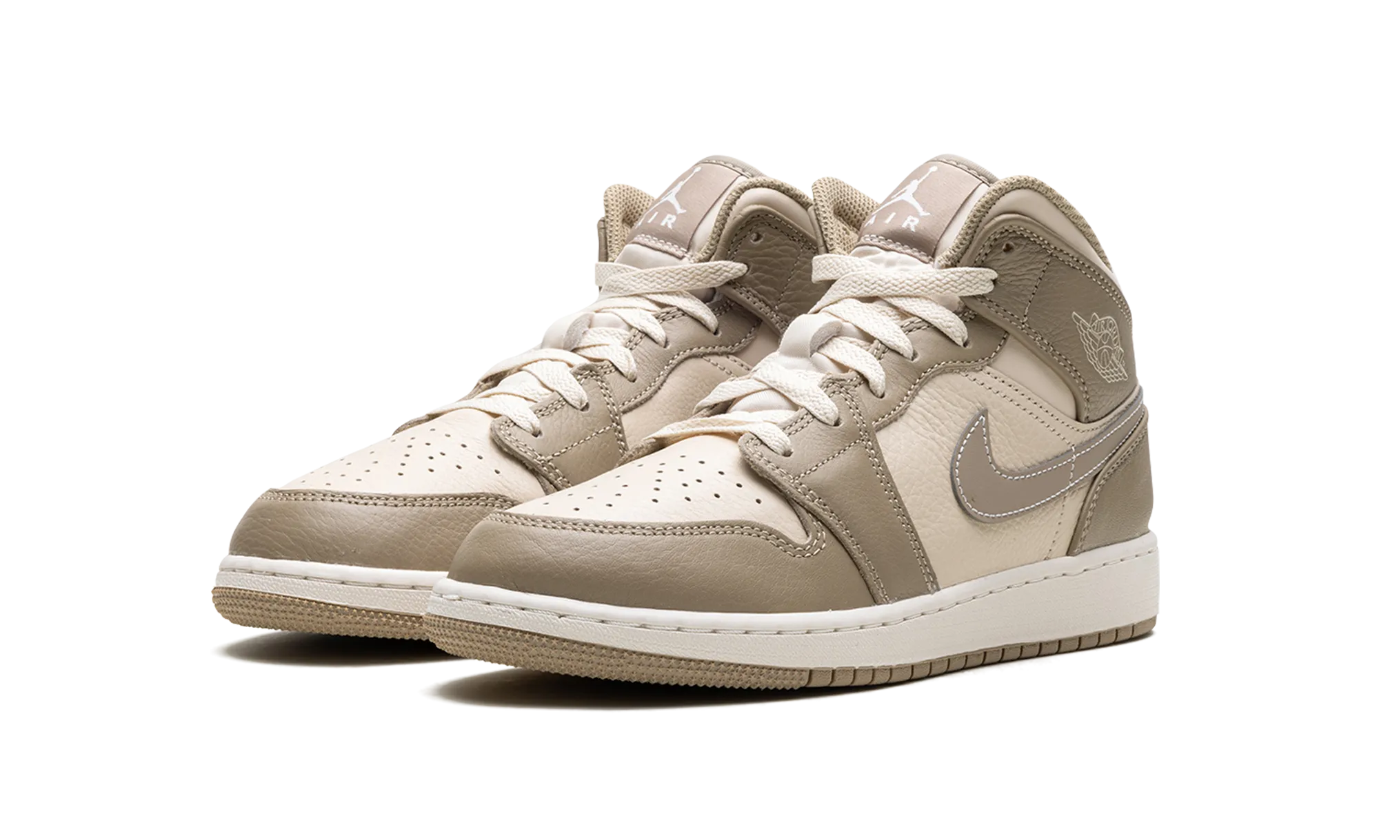 Long Hours Non Slip Air Jordan 1 Mid GS "Legend Brown"