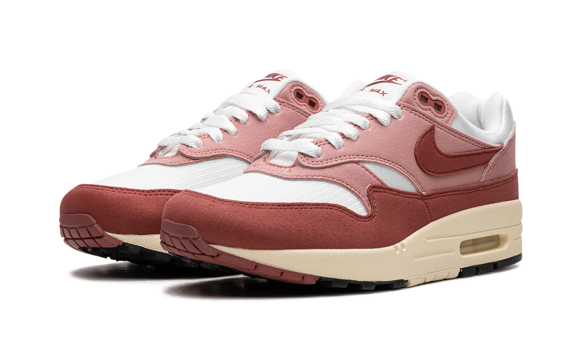 safety reflective fringe - trimmed - design shoes AIR MAX 1 WMNS "RED STARDUST"