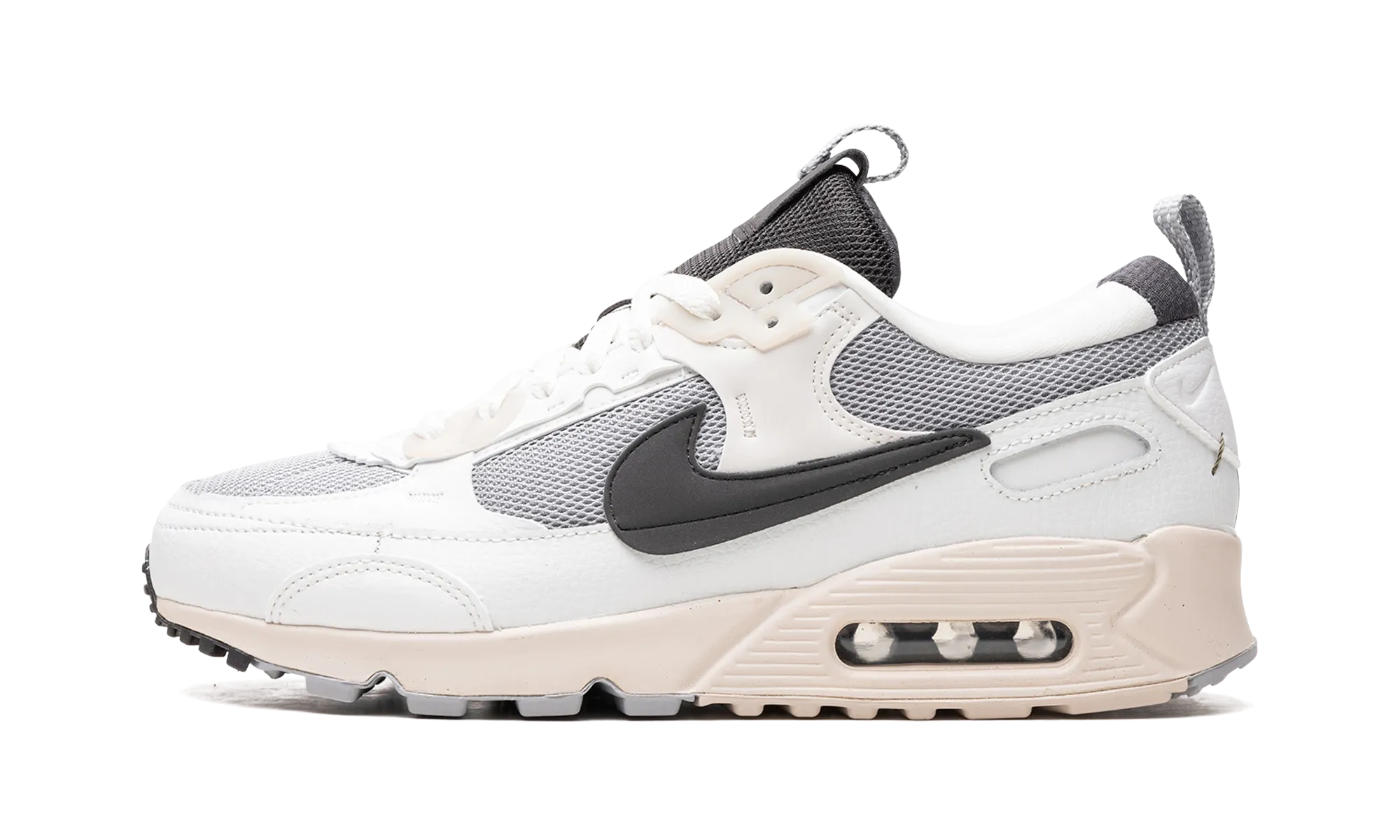 AIR MAX 90 FUTURA WMNS "Wolf Grey Summit White" Shock Absorbing Short distance speed