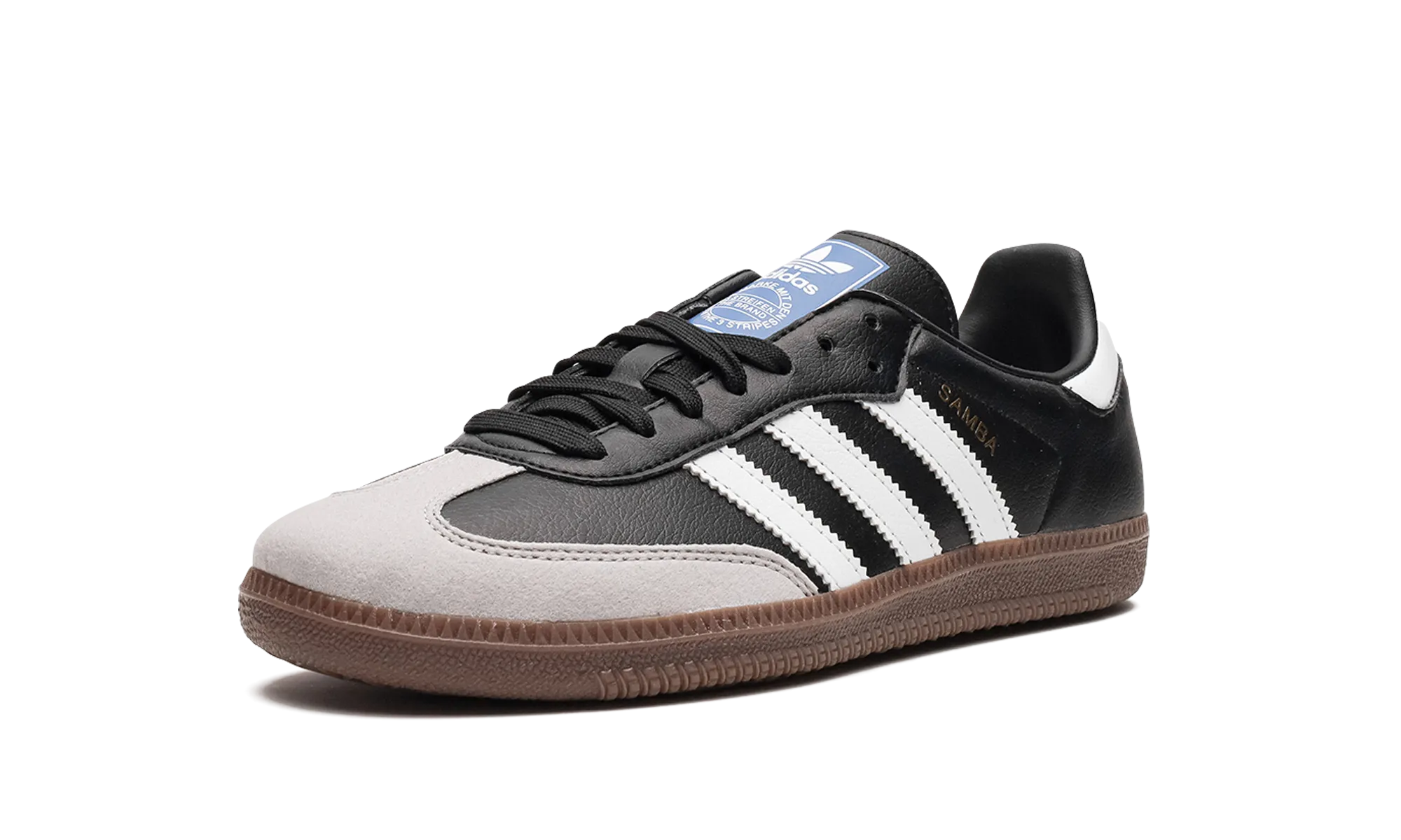 Wear resistant Subtle Edge Samba Vegan "Black / Gum"