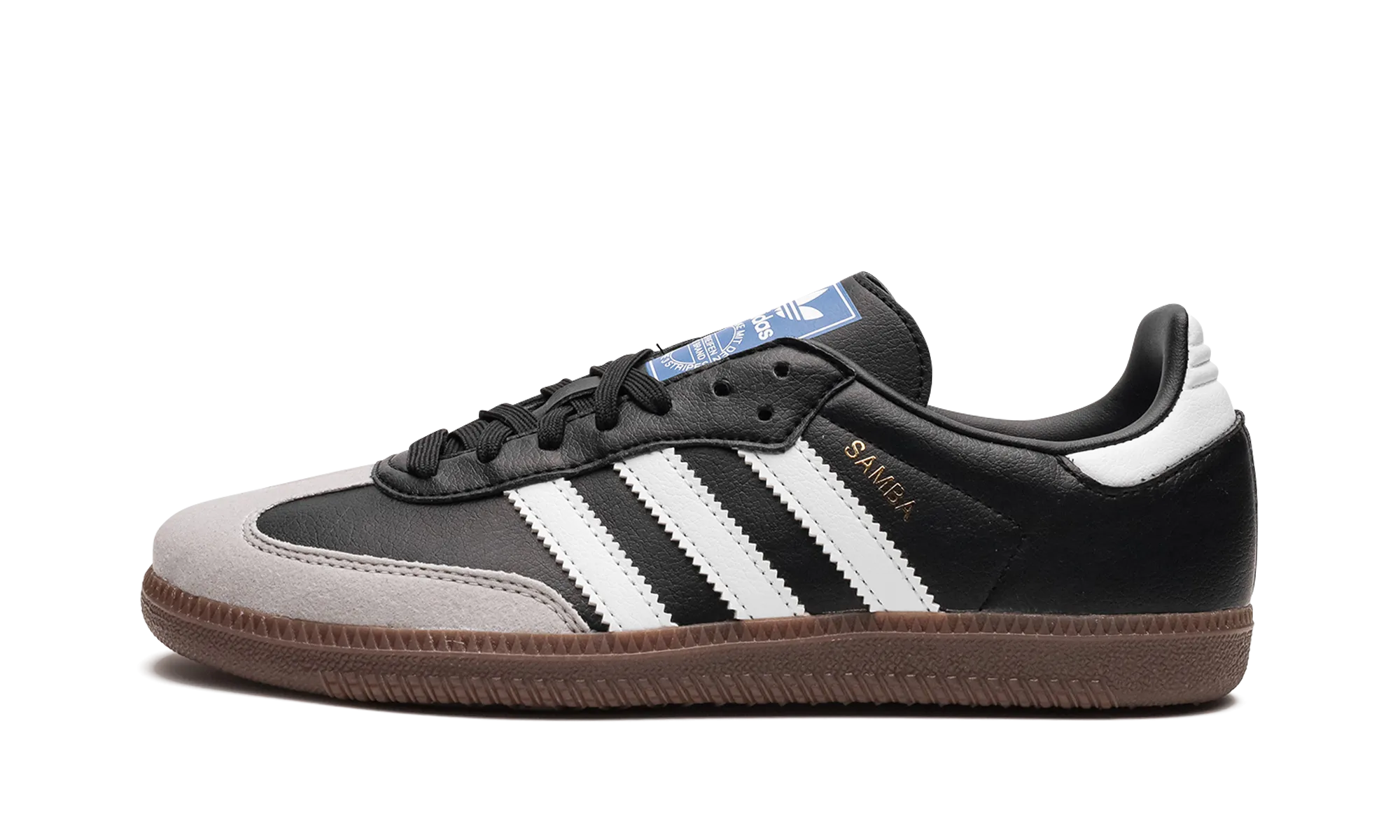 Samba Vegan "Black / Gum" Leaf Walk